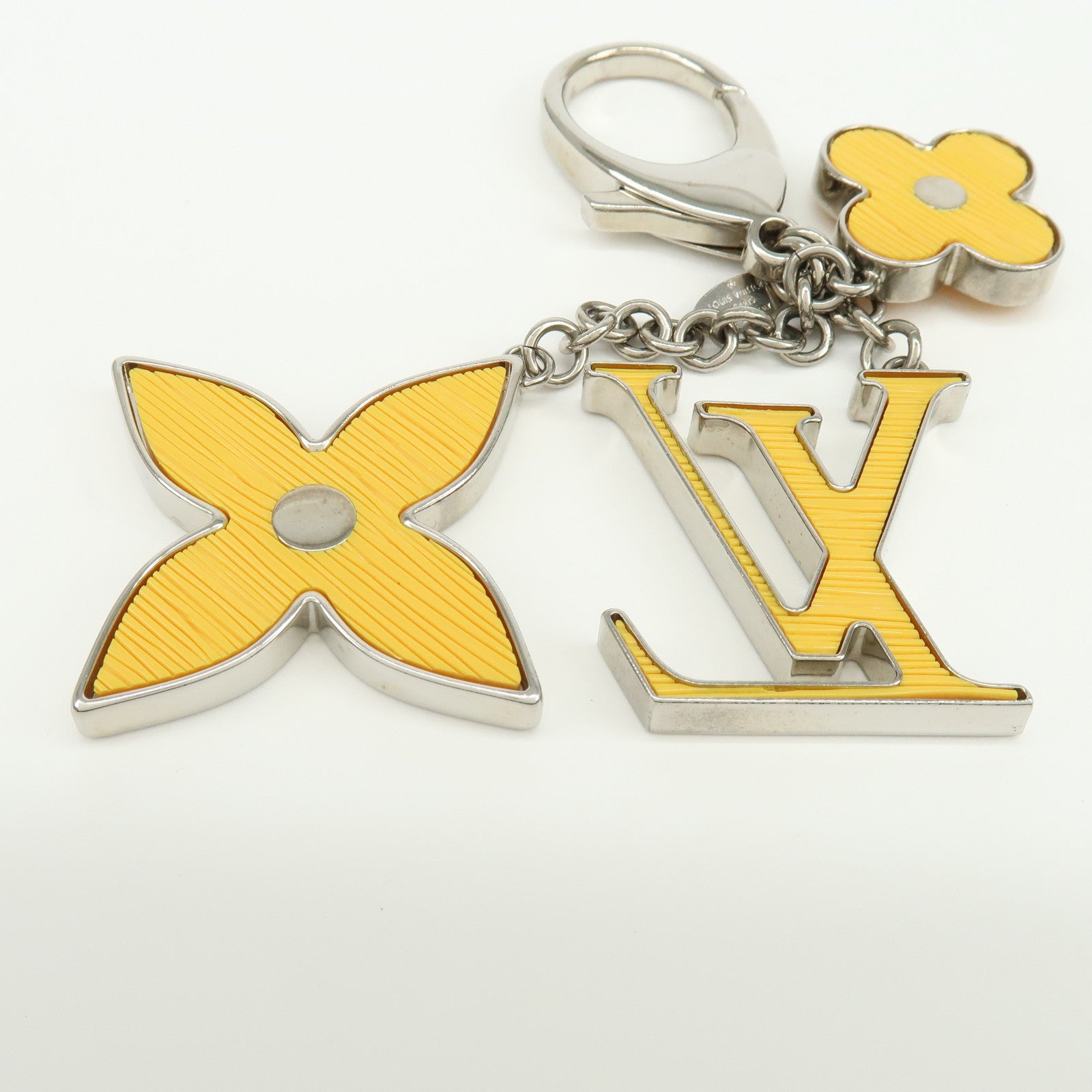 Louis Vuitton Bijou Sac Fleur de Epi Bag Charm Key Chain M66887