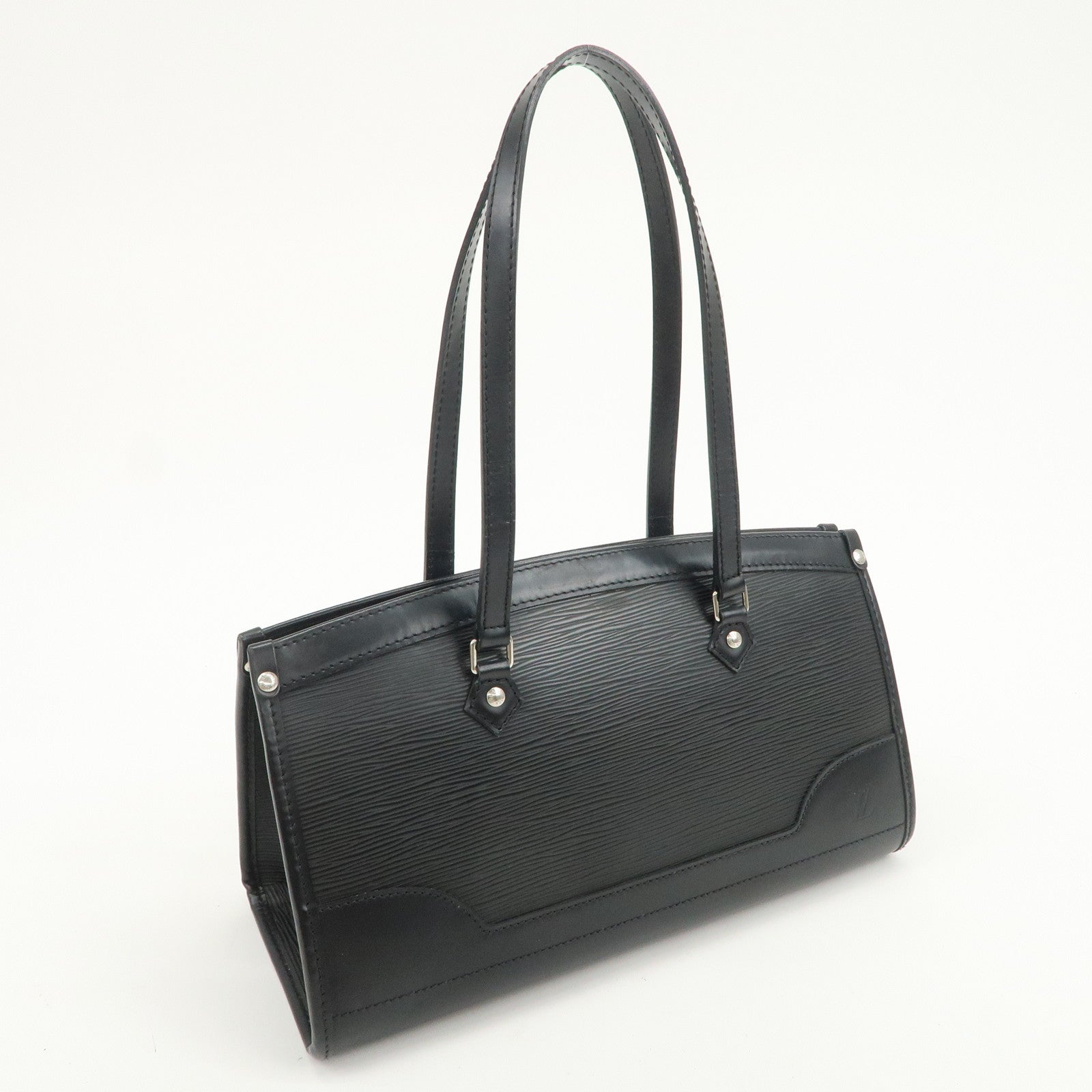 Louis Vuitton Epi Leather Madeleine PM Hand Bag Noir Black M59332