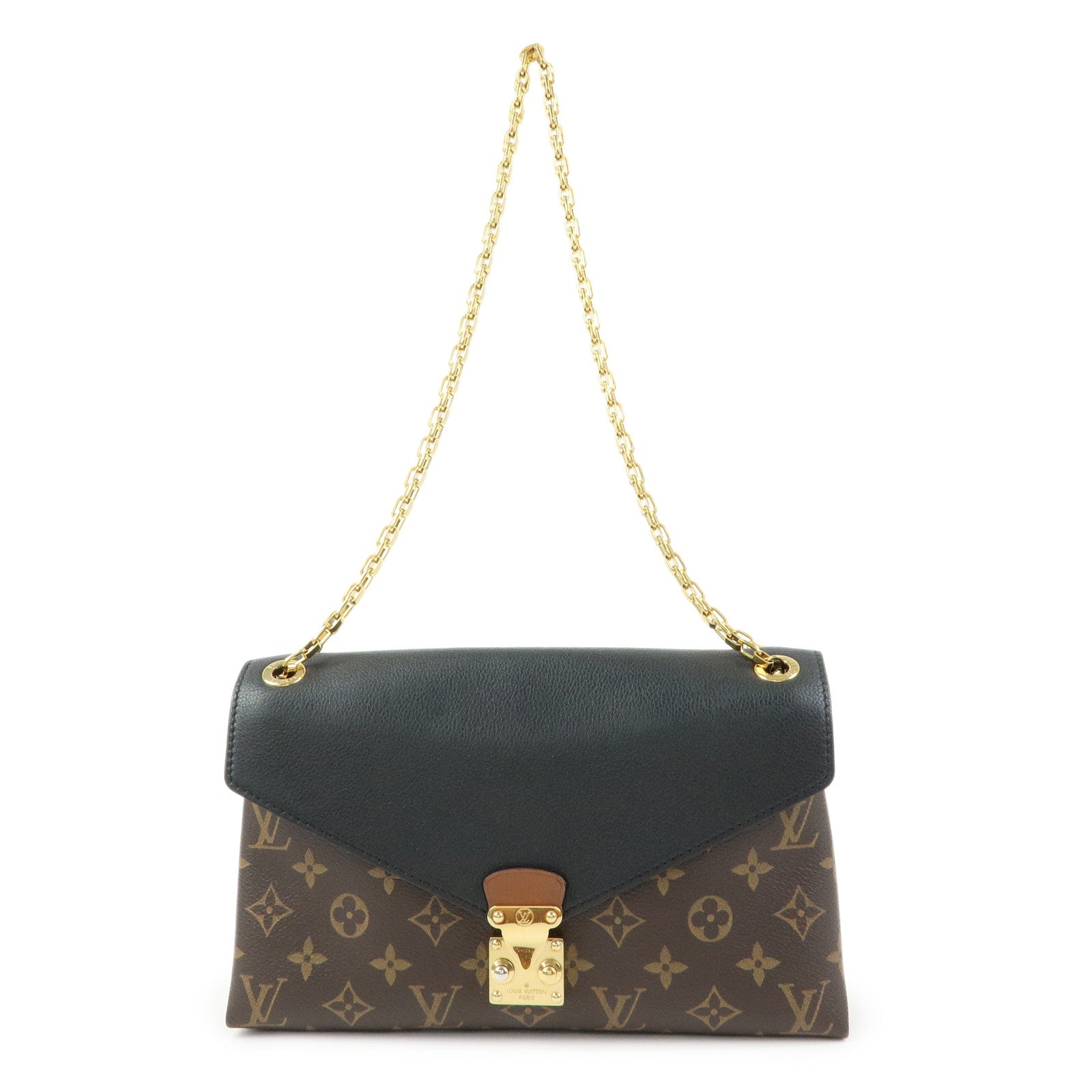 Louis Vuitton Monogram Pallas Chain Shoulder Bag M41223
