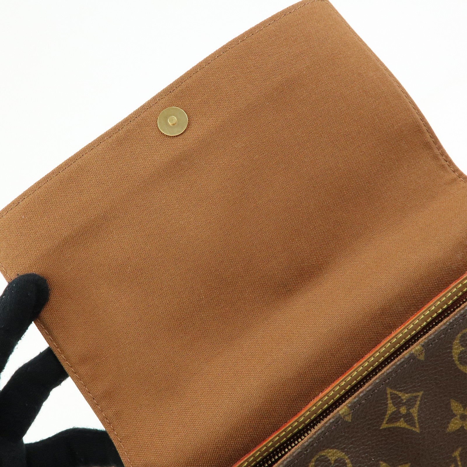 Louis Vuitton Monogram Mini Looping Shoulder Bag Brown M51147
