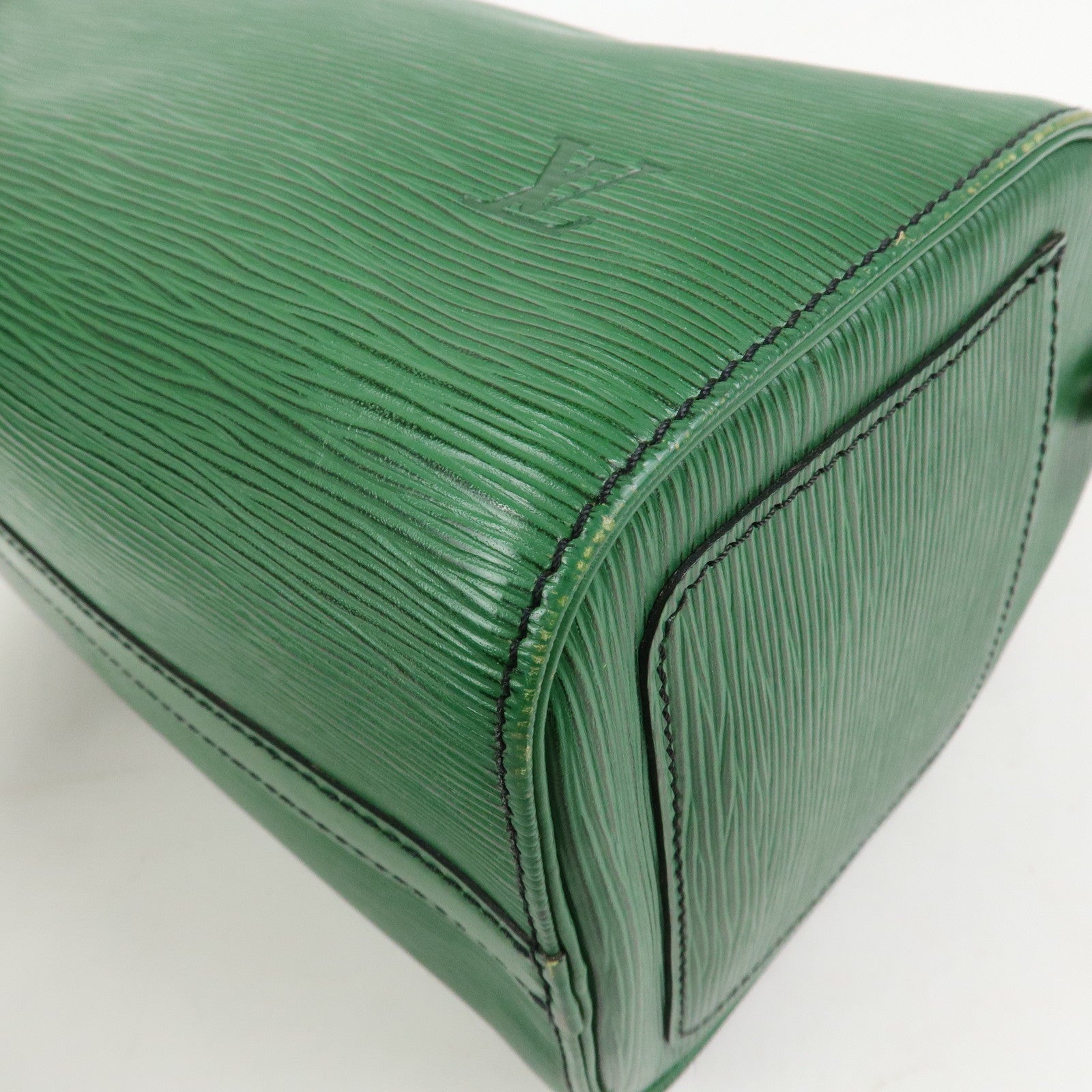 Louis Vuitton Epi Speedy 25 Hand Boston Bag Borneo Green M43014