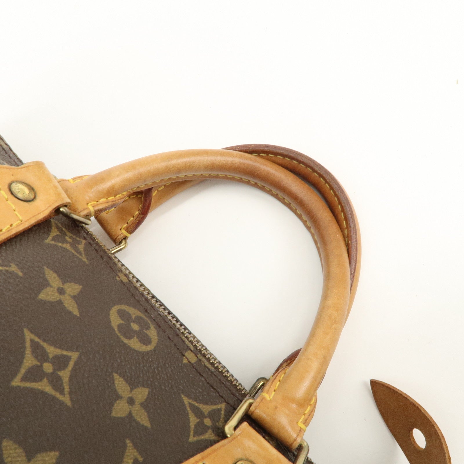Louis Vuitton Monogram Speedy 30 Boston Bag Brown M41524