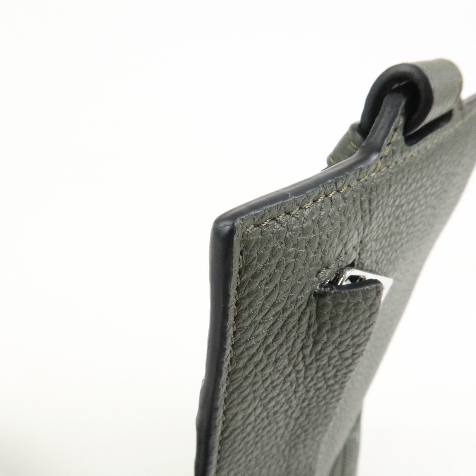 LOEWE Anagram Vertical T Pocket Cross Body Bag Shoulder Bag Green