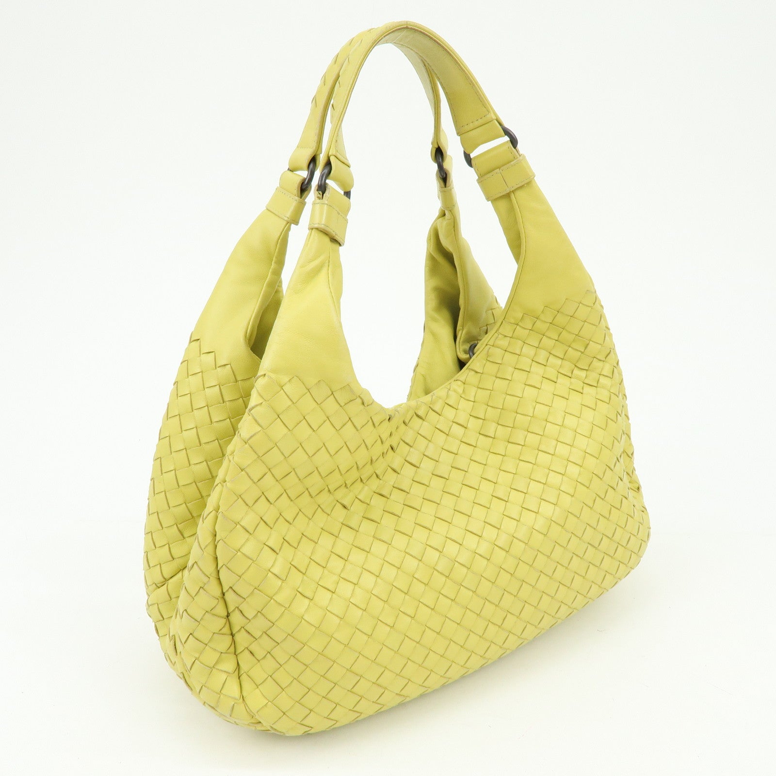 BOTTEGA VENETA Intrecciato Campana Leather Hand Bag B01735200Z