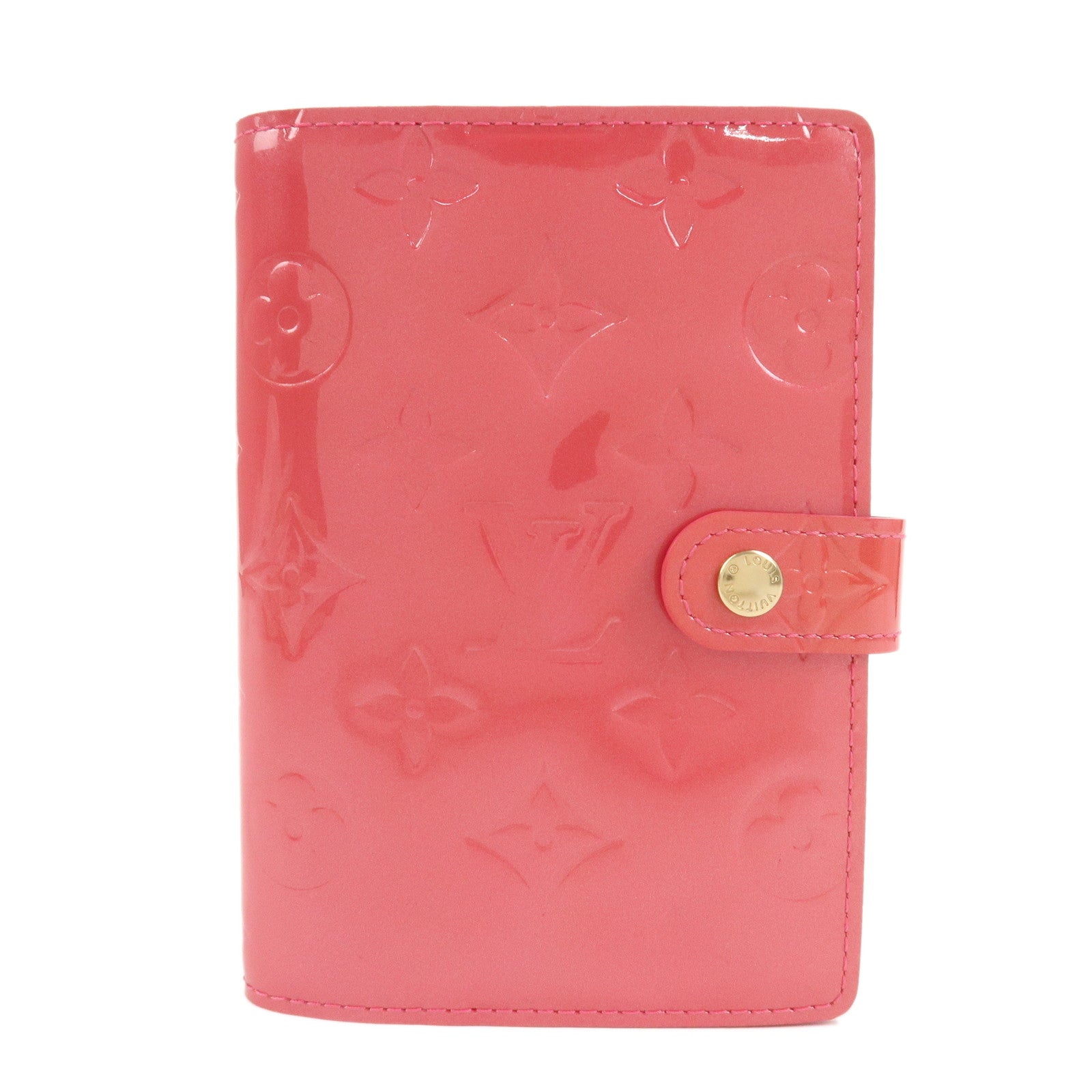 Louis Vuitton Monogram Vernis Agenda PM Planner Cover R2101F