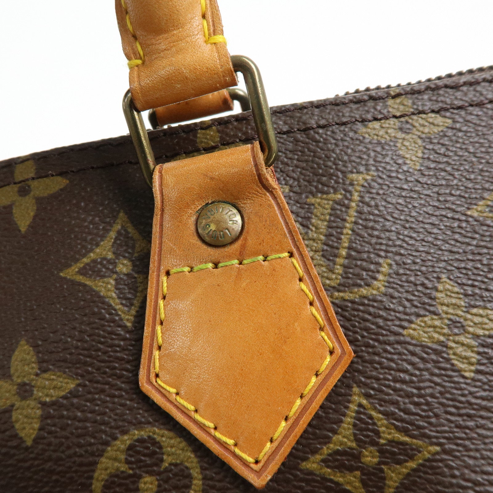 Louis Vuitton Monogram Speedy 40 Hand Bag Boston Bag Brown M41522