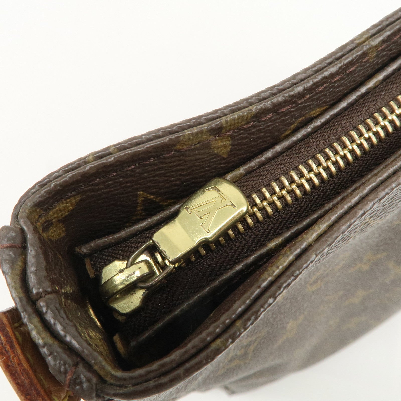 Louis Vuitton Monogram Looping GM Shoulder Bag Brown M51145