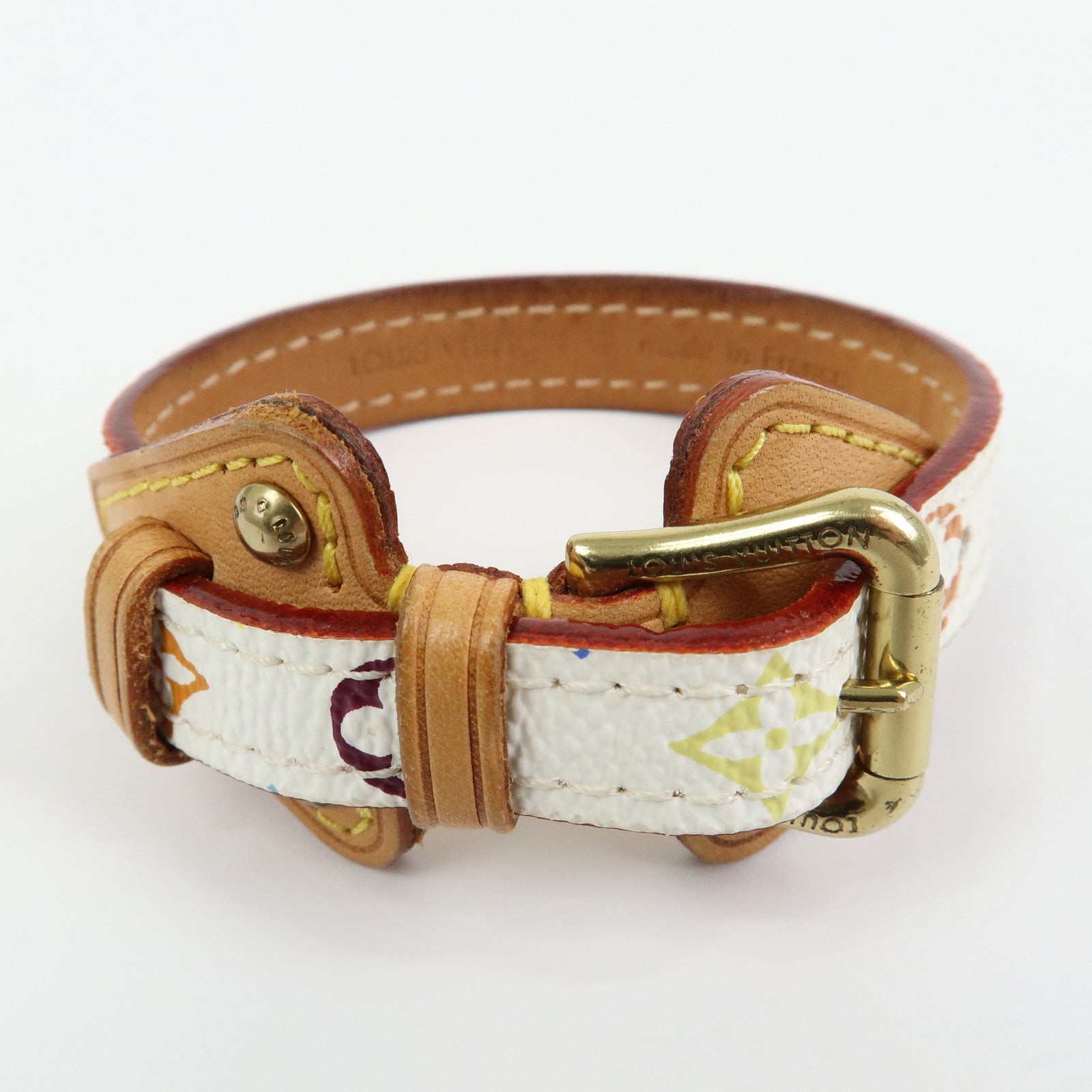 Louis Vuitton Monogram Multicolor Teda PM Canvas Bracelet M92485