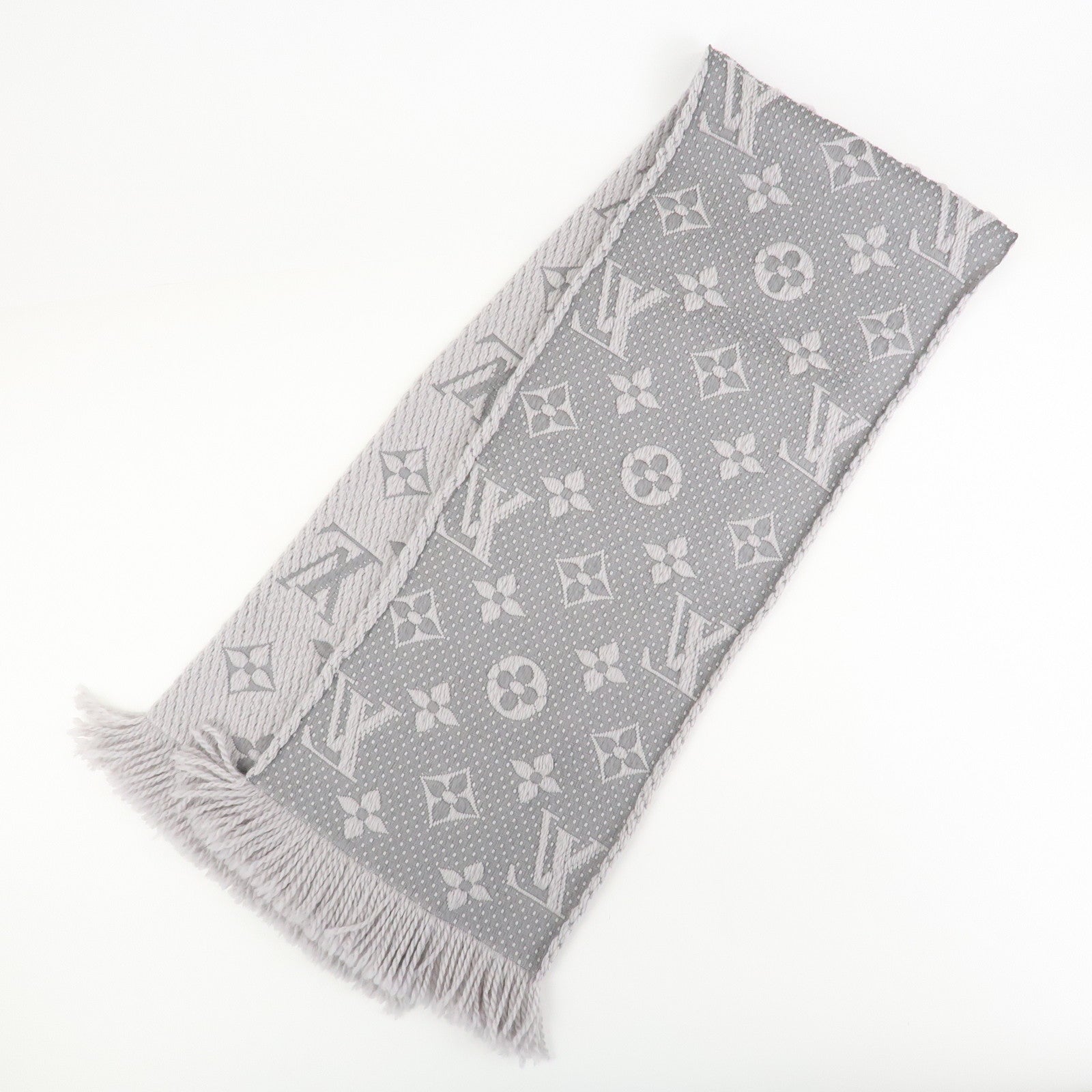 Louis Vuitton Monogram Echarpe Logomania Scarf Griperl M74742
