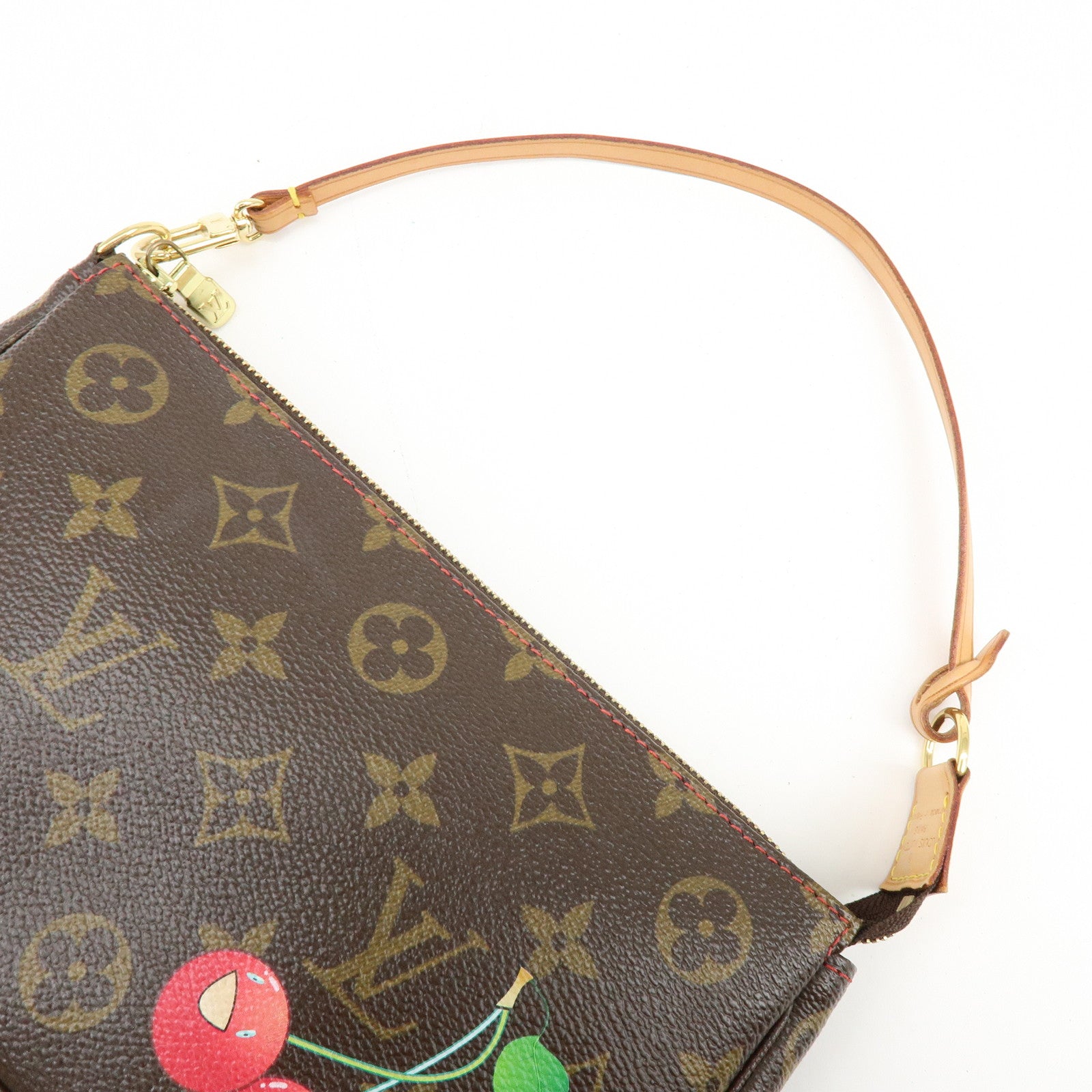 Louis Vuitton Monogram Cherry Pochette Accessoires Pouch M95008