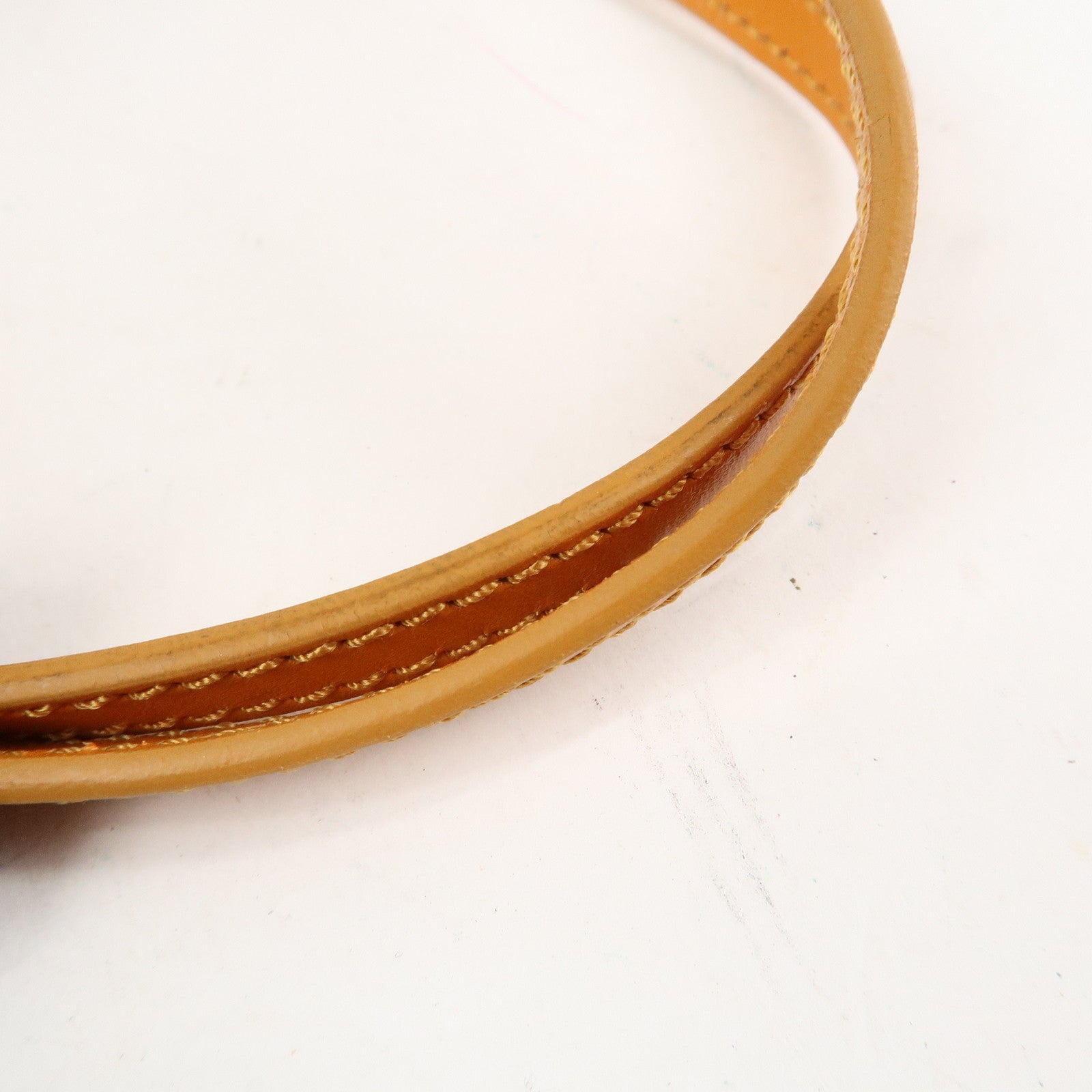 FENDI Zucchino Canvas Leather Hand Bag Tote Bag Orange 8BH072 Used