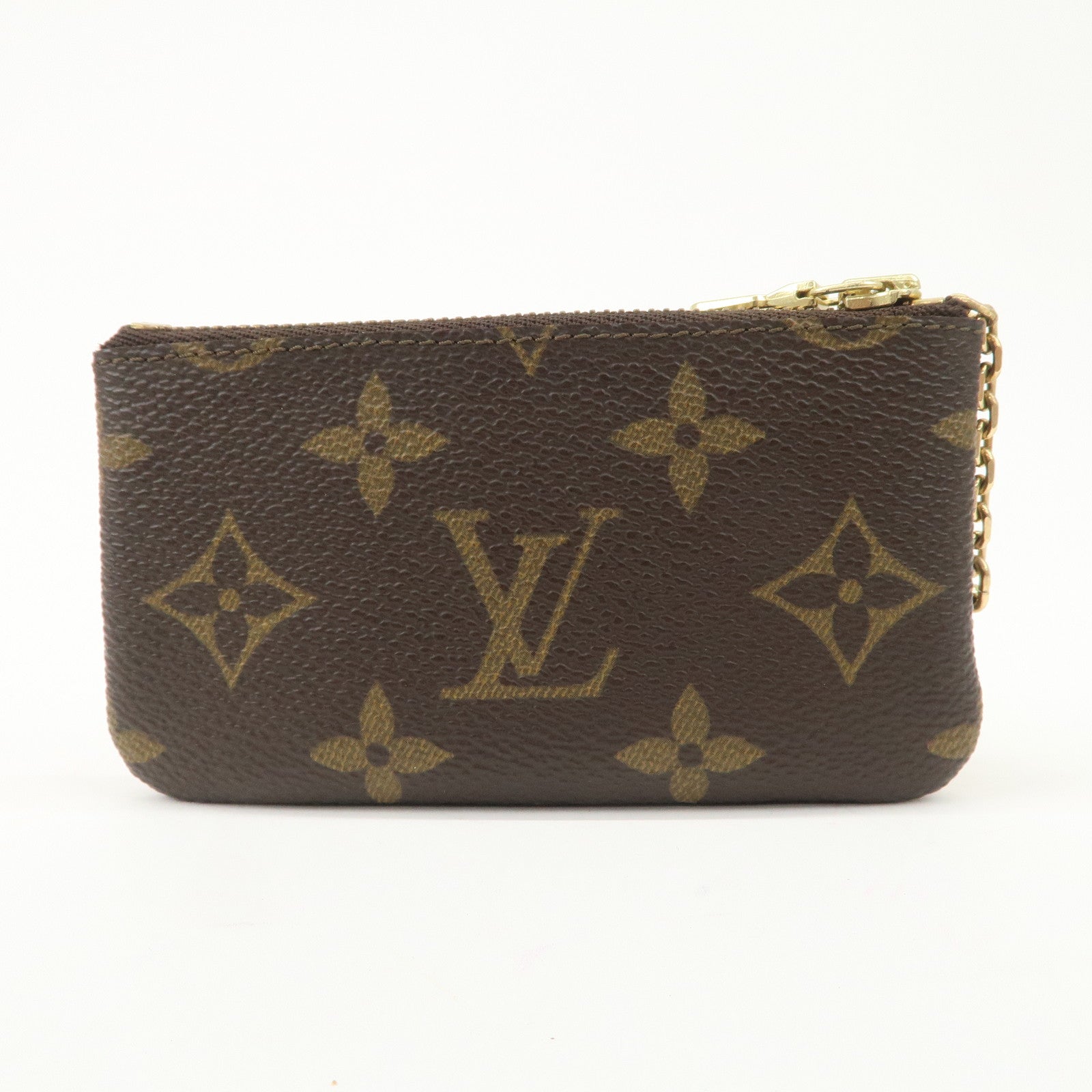 Louis Vuitton Monogram Pochette Cles Coin Case Key Case M62650