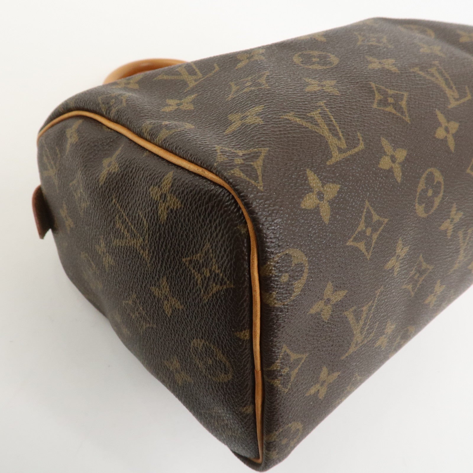 Louis Vuitton Monogram Speedy 25 Boston Bag Hand Bag Brown M41528