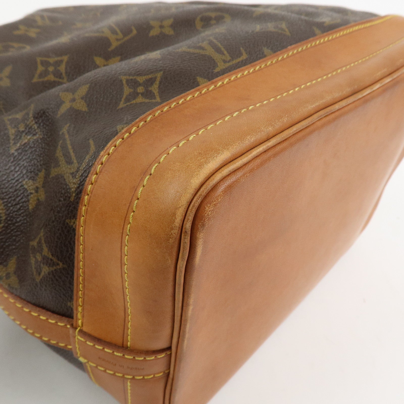 Louis Vuitton Monogram Noe Shoulder Bag Hand Bag Brown M42224