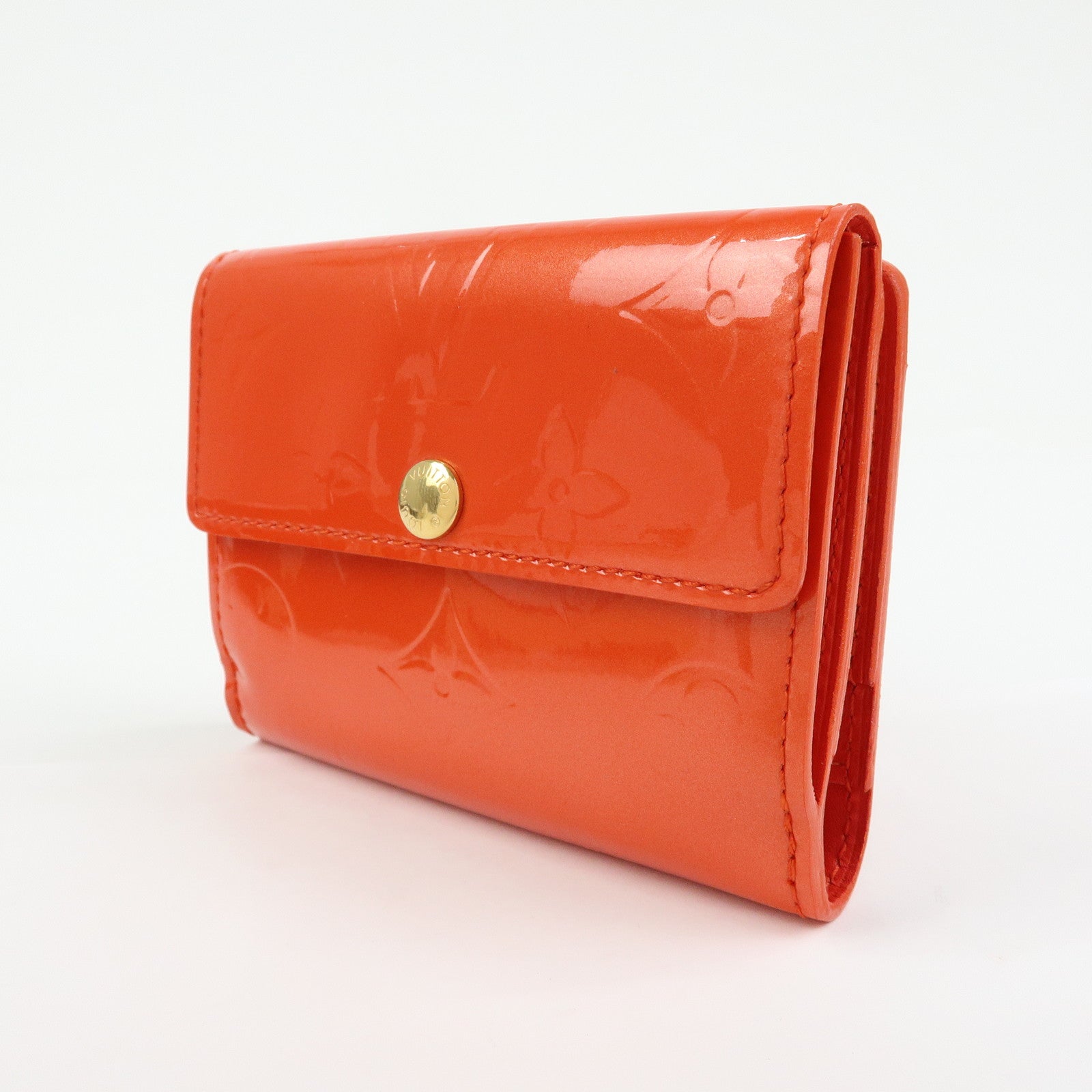 Louis Vuitton Monogram Vernis Leather Ludlow Orange Sunset M93630