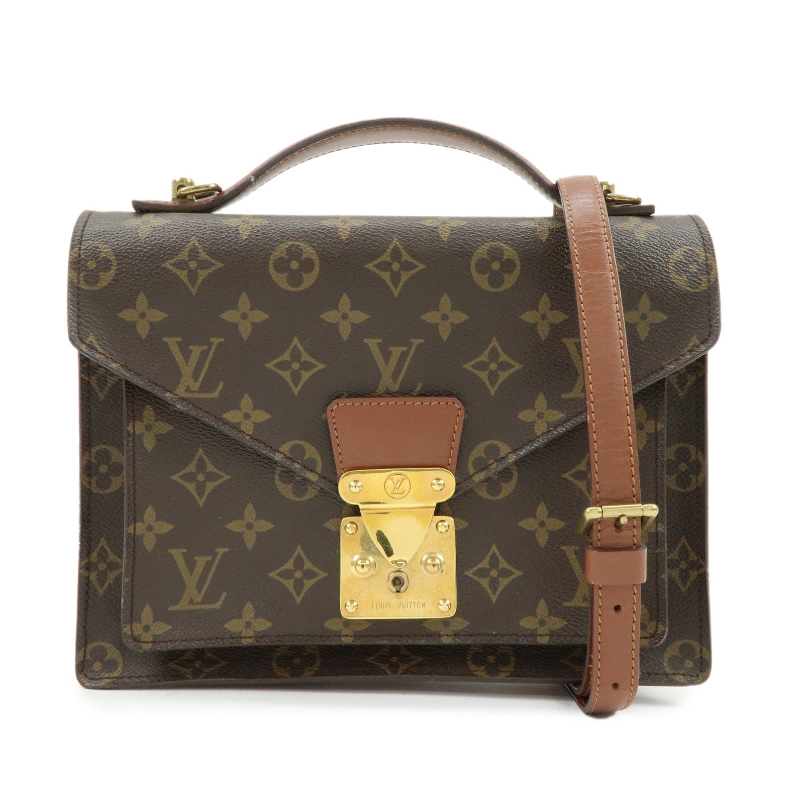 Louis Vuitton Monogram Monceau 26 2Way Bag Shoulder Bag M51187