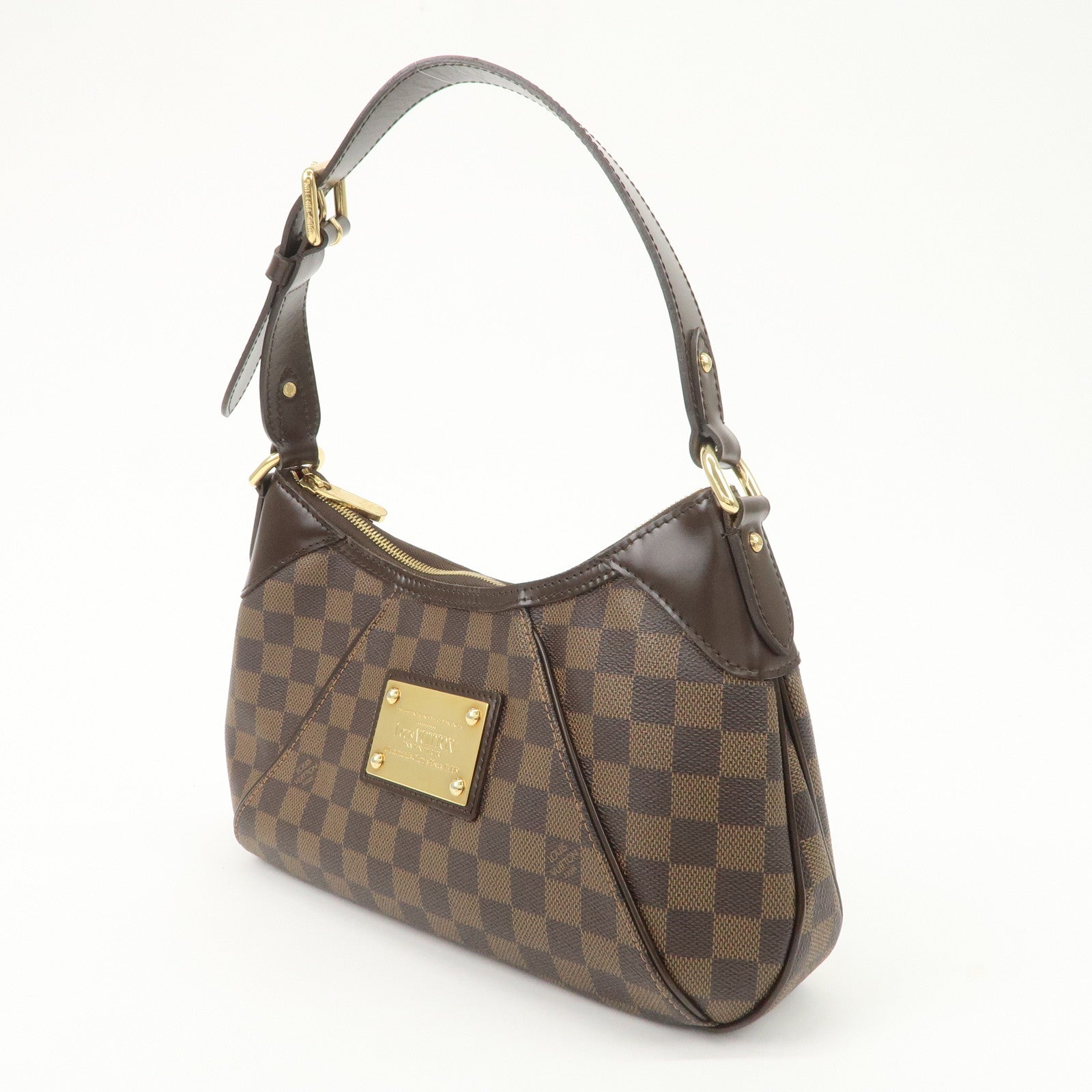 Louis Vuitton Damier Thames PM Shoulder Bag Hand Bag N48180