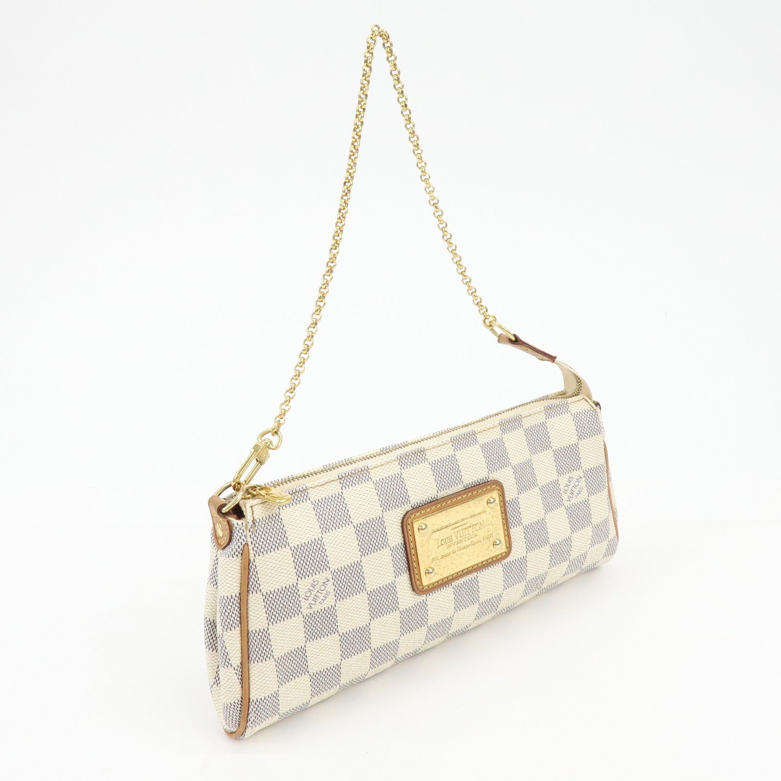 Louis Vuitton Damier Azur Eva 2Way Bag Hand Bag Shoulder Bag N55214