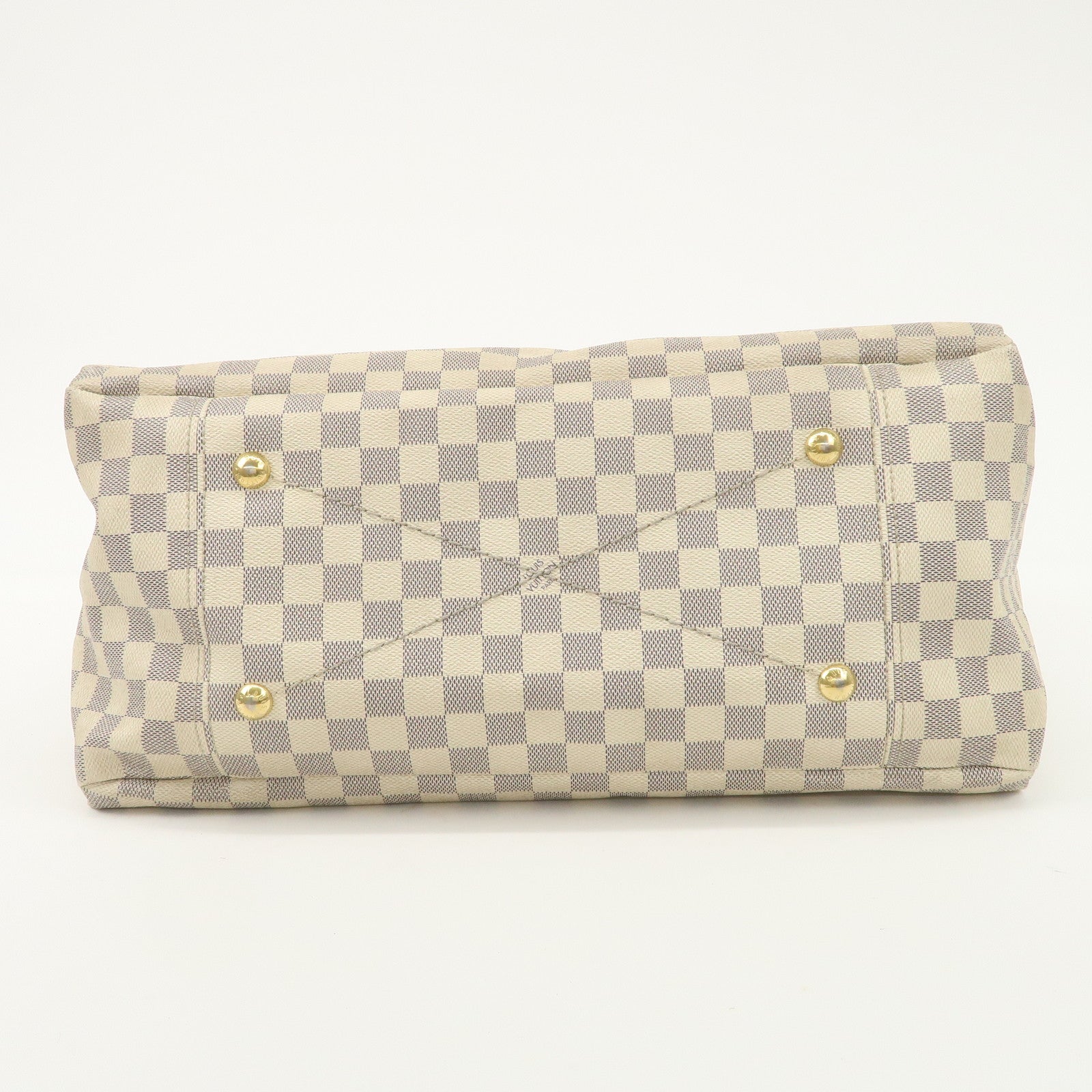 Louis Vuitton Damier Azur Canvas Artsy MM Shoulder Bag N41174 Used