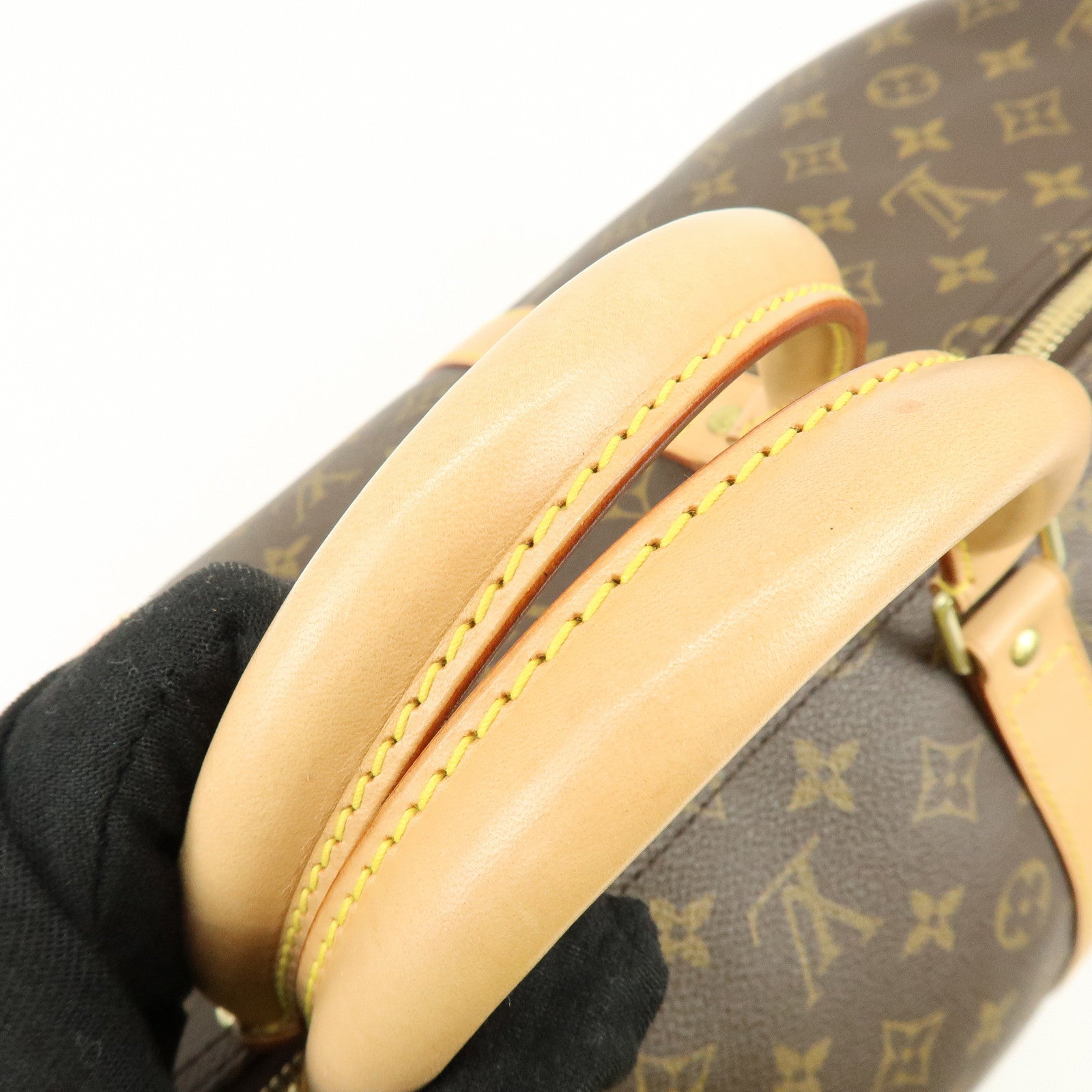 Louis Vuitton Monogram Keep All Bandouliere 55 Boston Bag M41414
