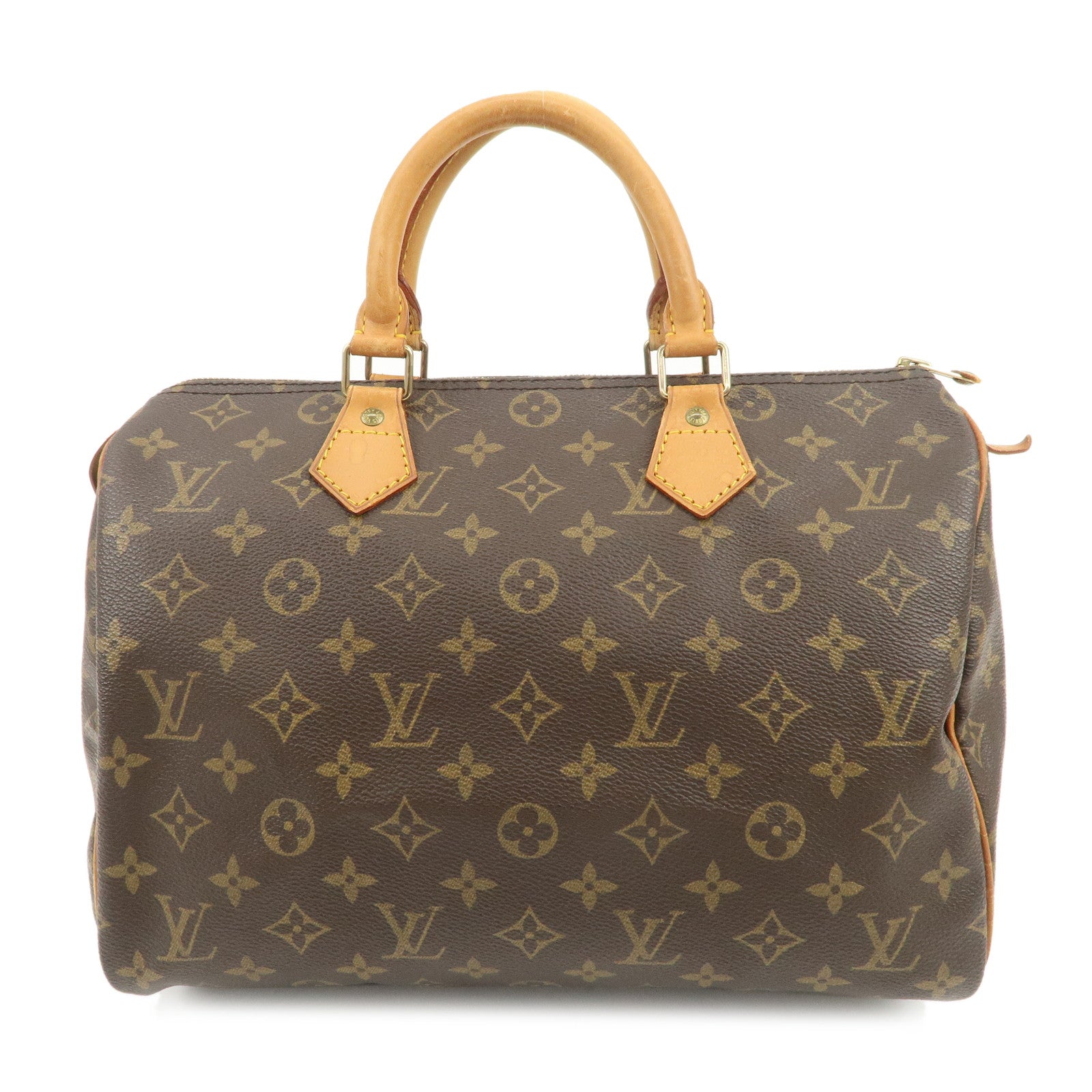 Louis Vuitton Monogram Speedy 30 Boston Bag Hand Bag Brown M41526