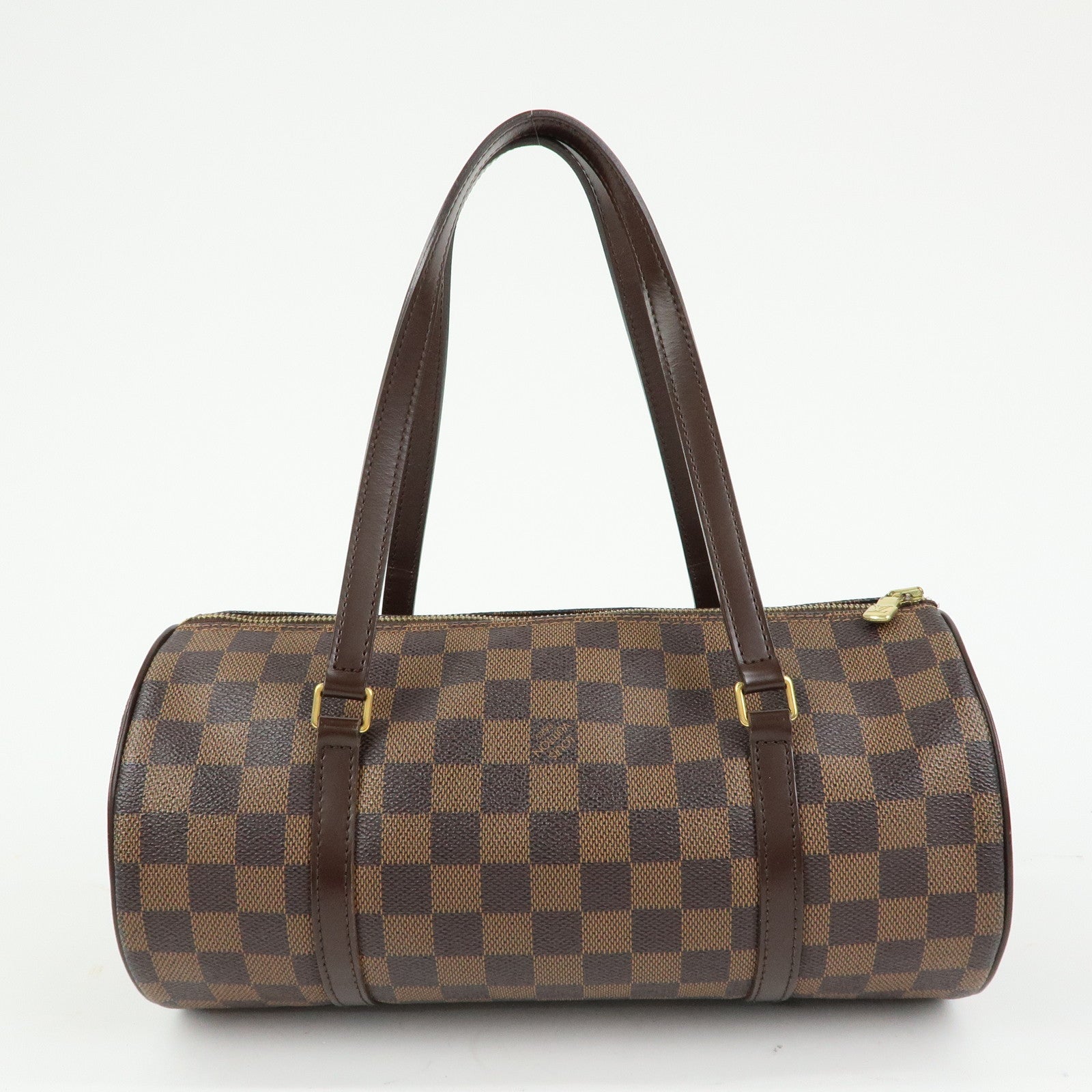 Louis Vuitton Damier Ebene Papillon 30 Hand Bag Brown N51303