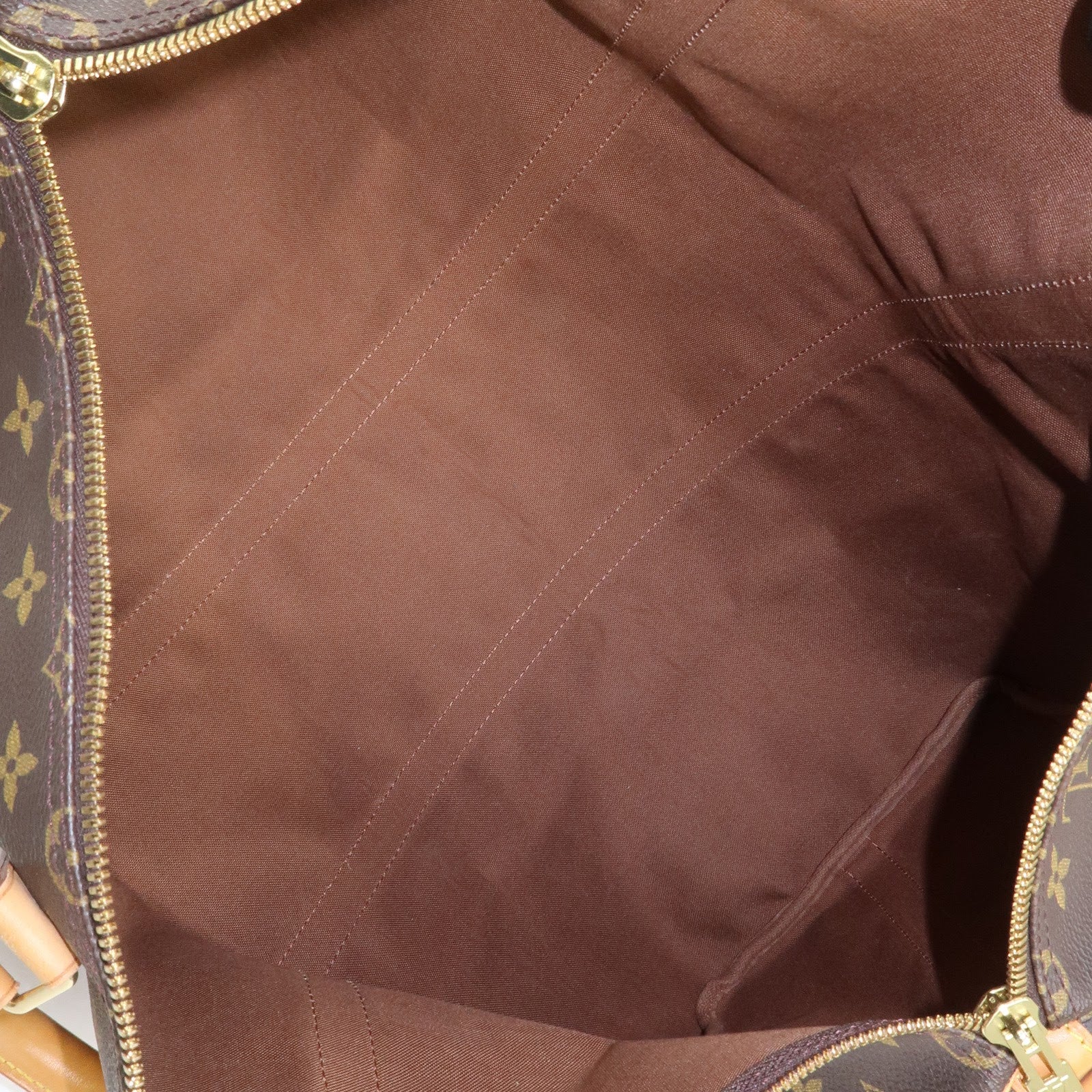 Louis Vuitton Monogram Keep All Bandouliere 50 Boston Bag M41416