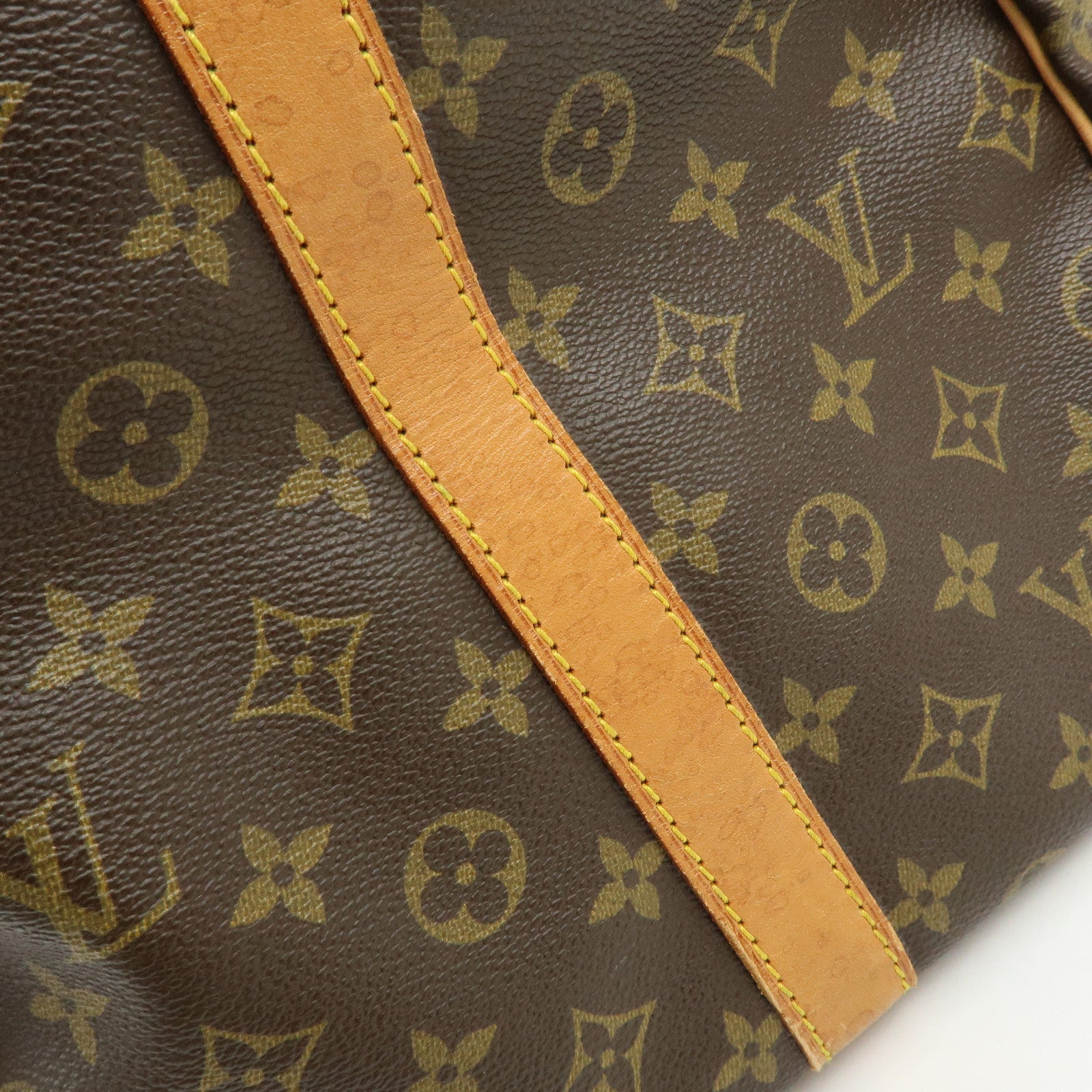 Louis Vuitton Monogram Keep All Bandouliere 60 Boston Bag M41412