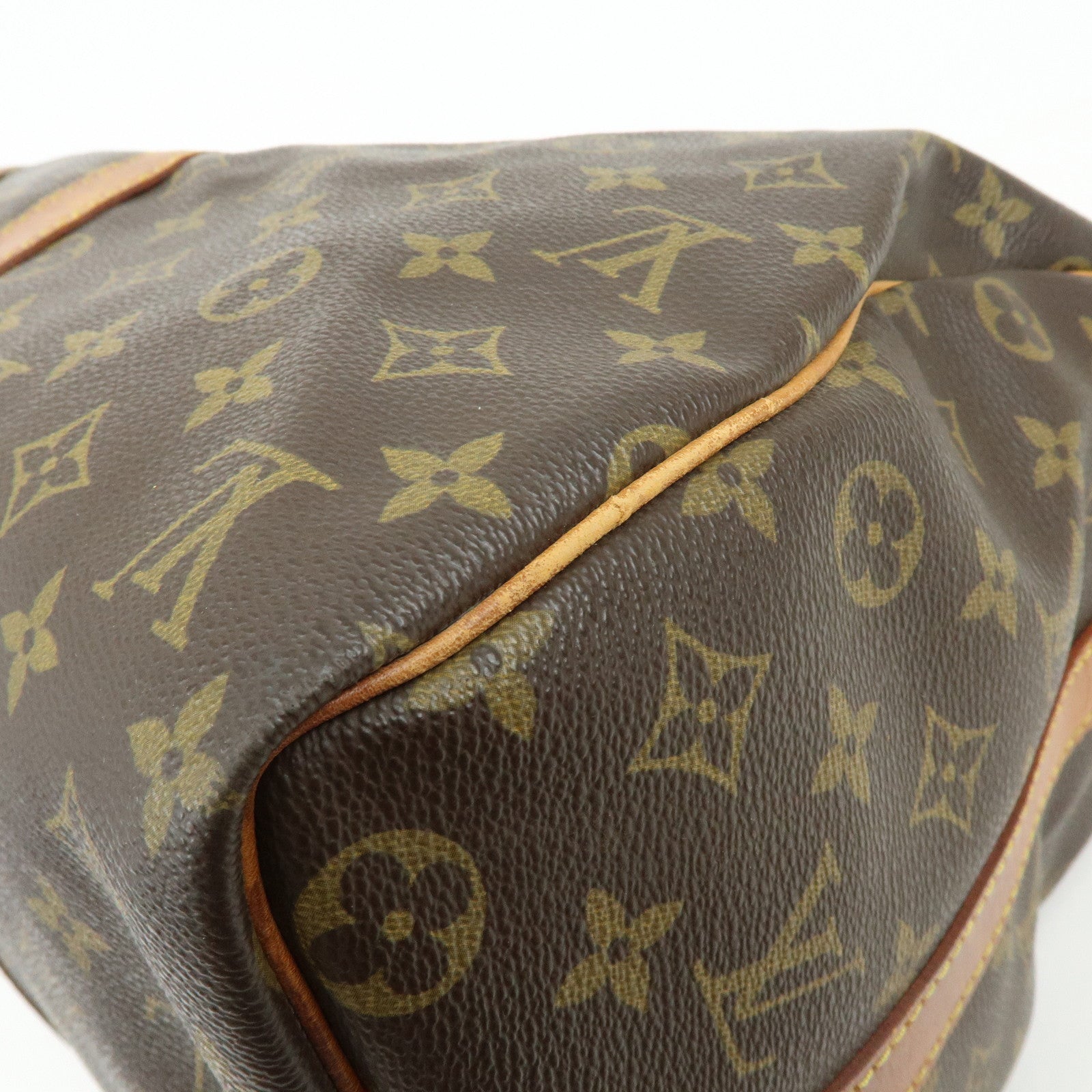Louis Vuitton Monogram Keep All Bandouliere 45 Boston Bag M41418