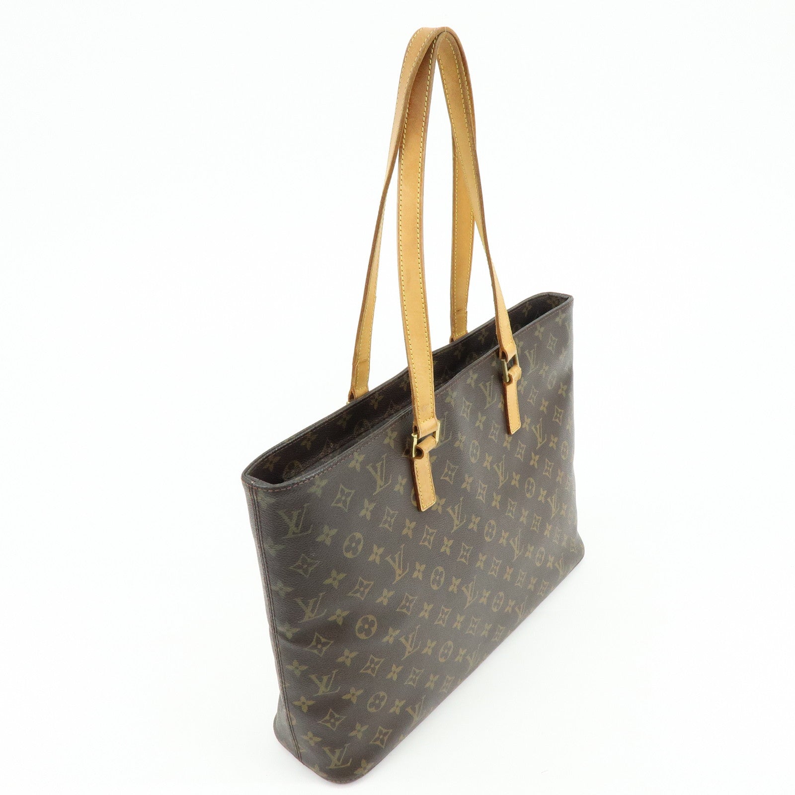 Louis Vuitton Monogram Luco Tote Bag Shoulder Bag Brown M51155
