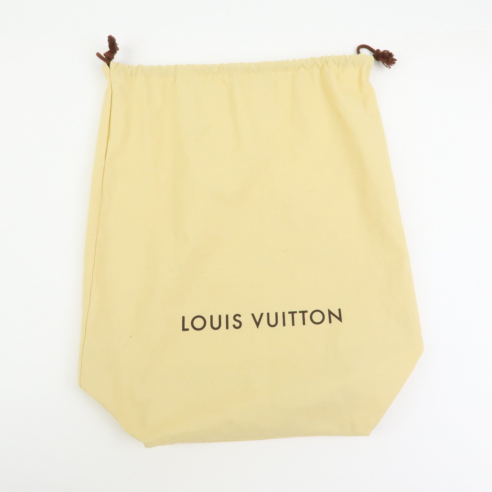 Louis Vuitton Set of 8 Dust Bag Storage Bag Drawstring Beige