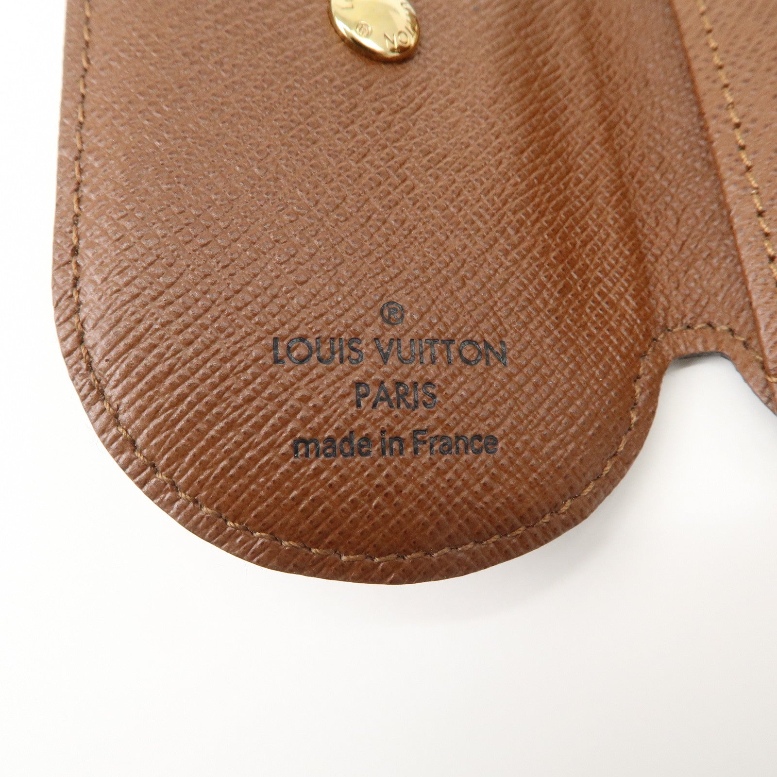 Louis Vuitton Monogram Multicles Rond PM Key Case Brown M60115