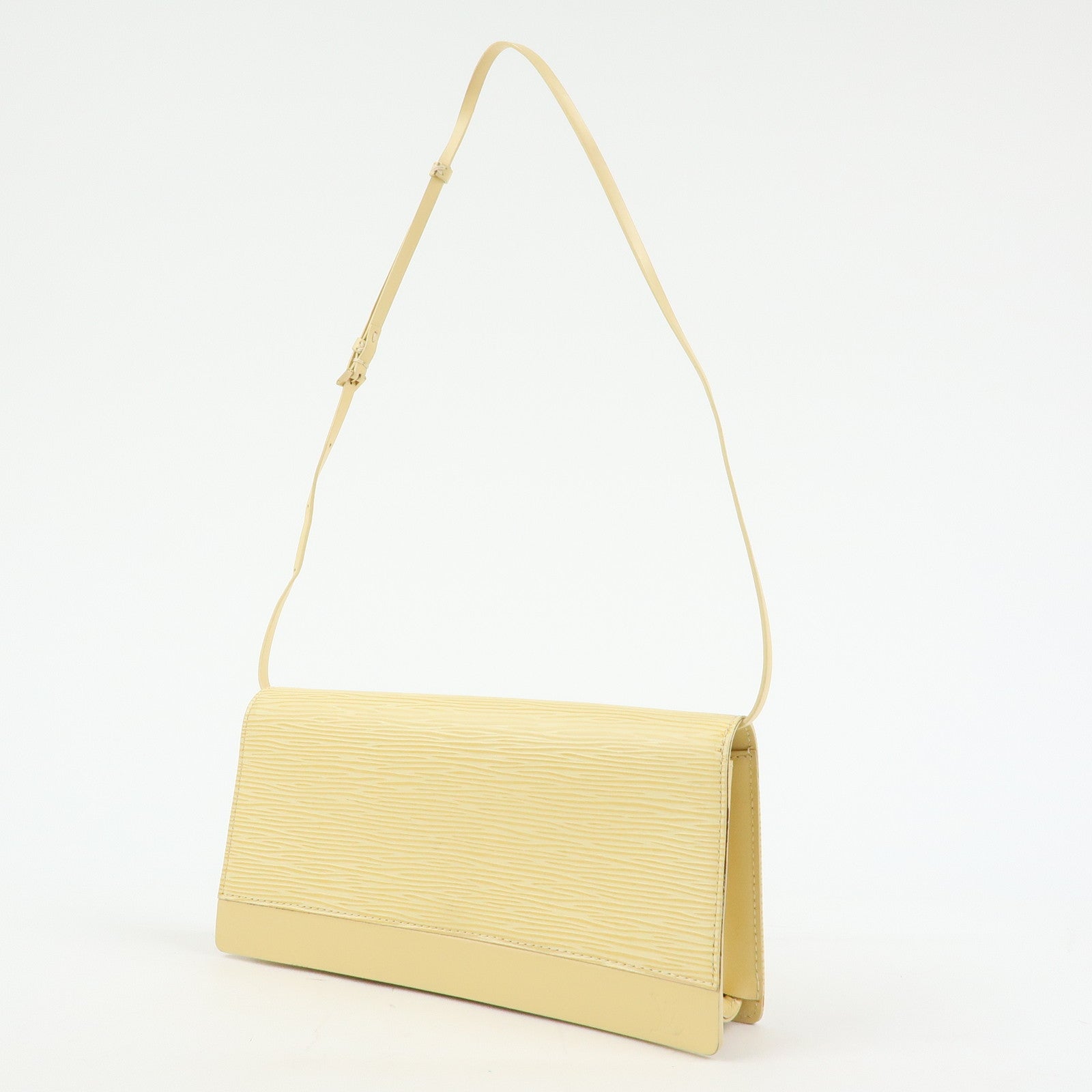 Louis Vuitton Epi Leather Honfleur Shoulder Bag Vanilla M5273A