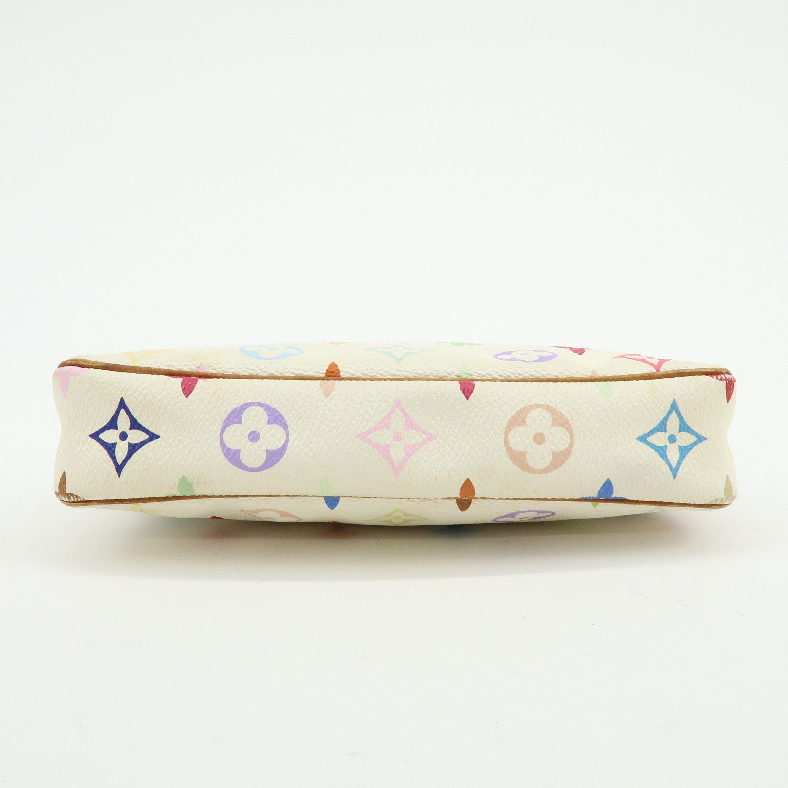 Louis Vuitton Monogram Multicolor Pochette Accessoires Blanc M92649
