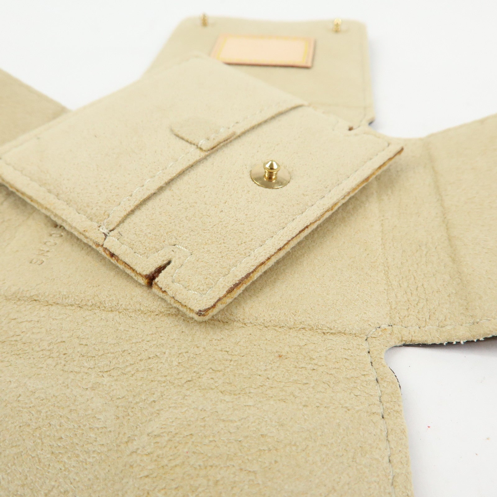 Louis Vuitton Monogram Set of 2 Jewelry Case Brown Used