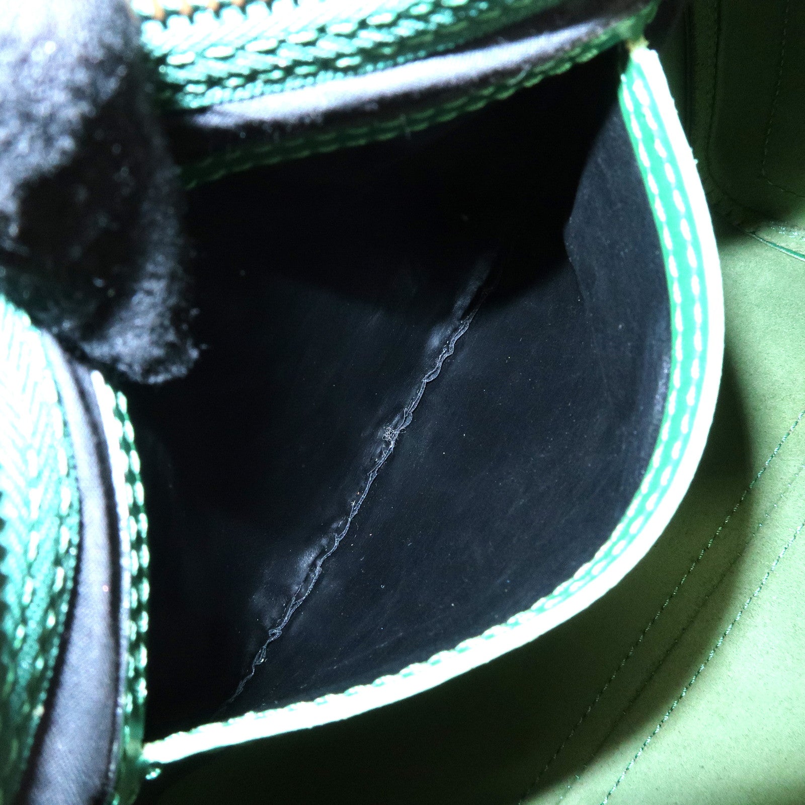 Louis Vuitton Epi Speedy 30 Hand Bag Boston Bag Borneo Green M43004 Used