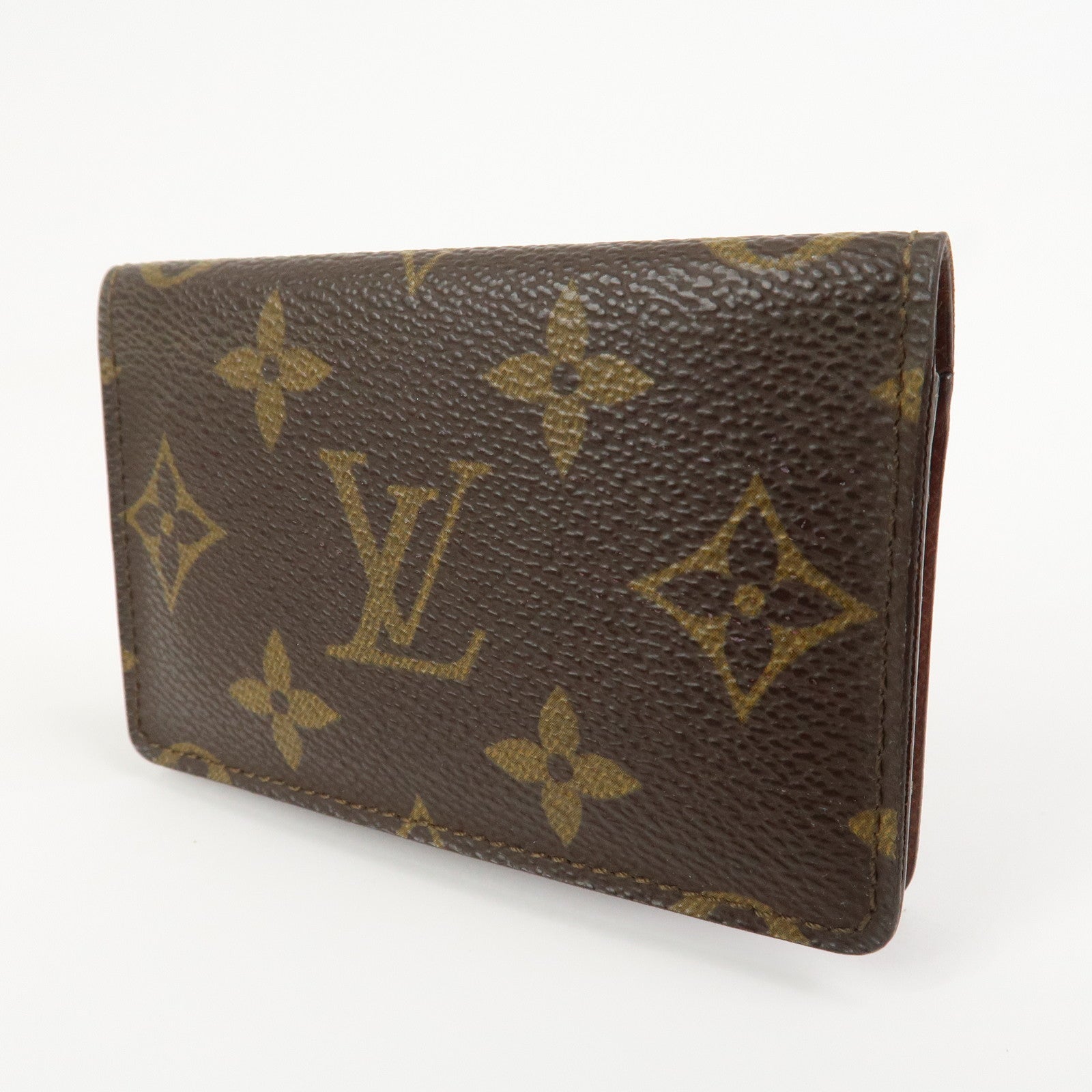 Louis Vuitton Monogram Pochette Carte De Visite Card Case M56362