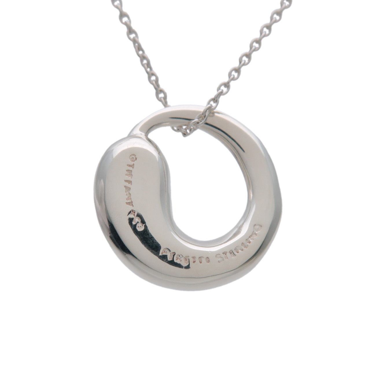 Tiffany & Co Eternal Circle Necklace SV925 Silver