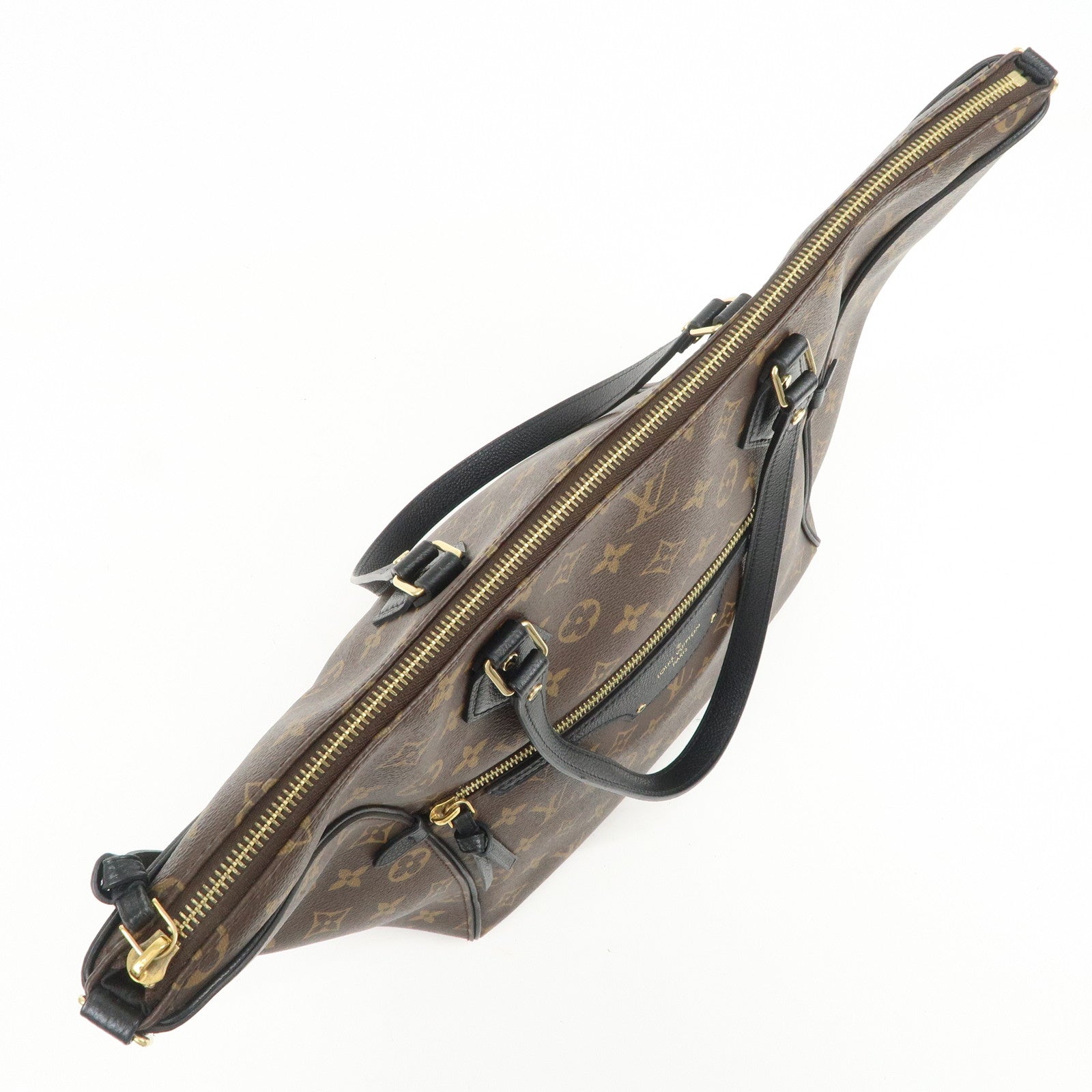 Louis Vuitton Monogram Tournelle 2WAY Bag Tote Bag Noir