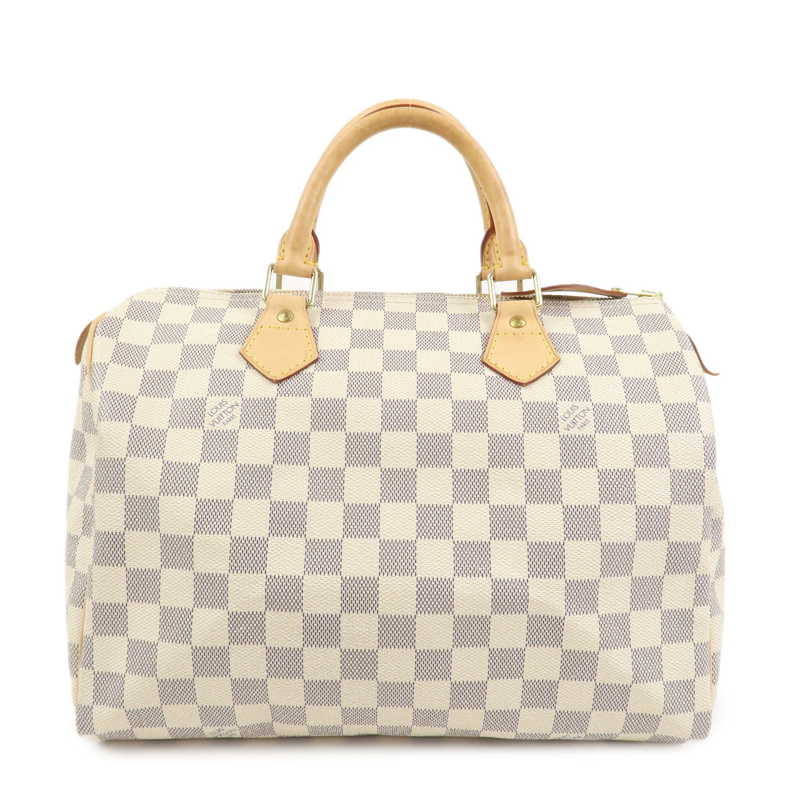 Louis Vuitton Damier Azur Speedy 30 Boston Bag Hand Bag N41533