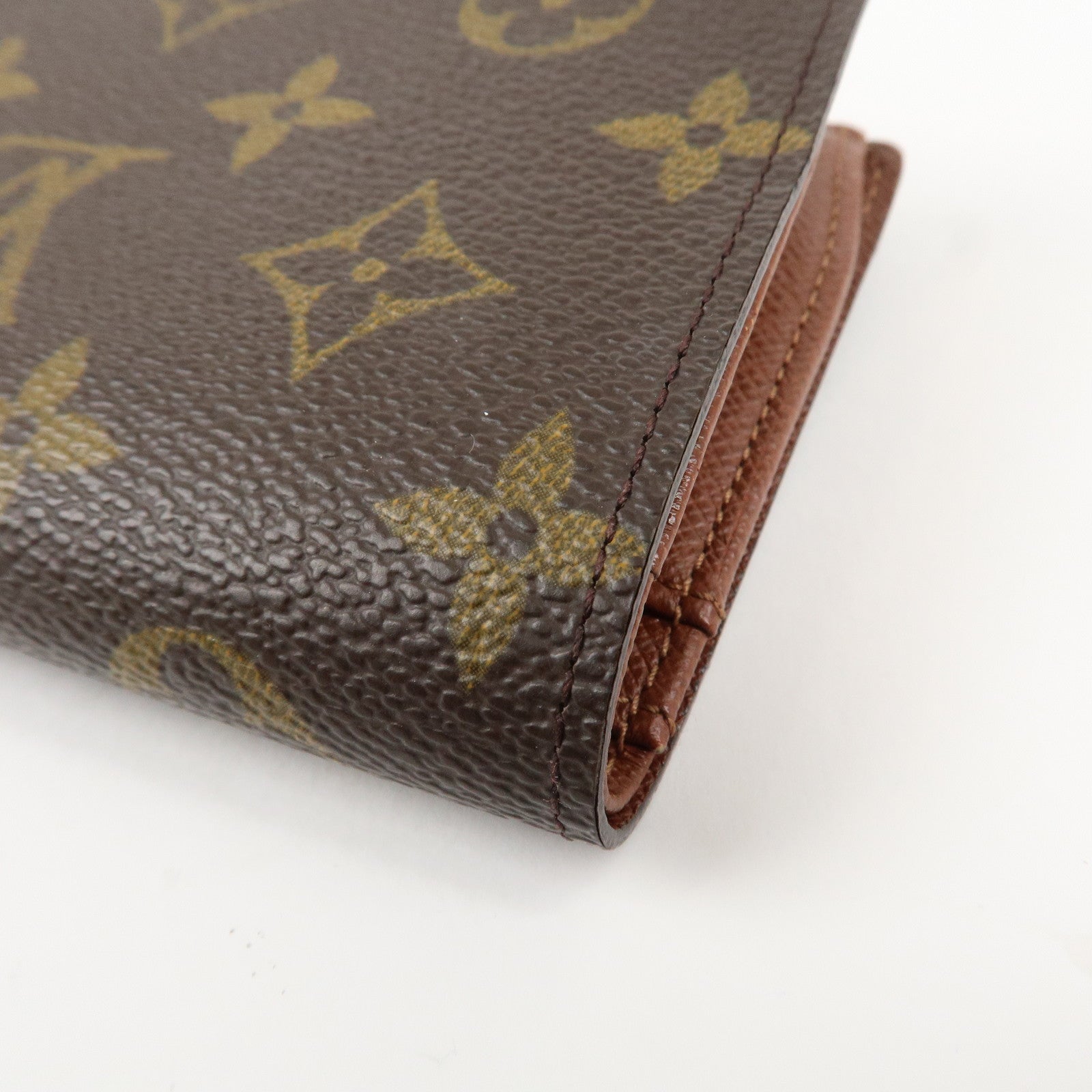 Louis Vuitton Monogram Porte Monnaie Billets Viennois Wallet M61663 Used