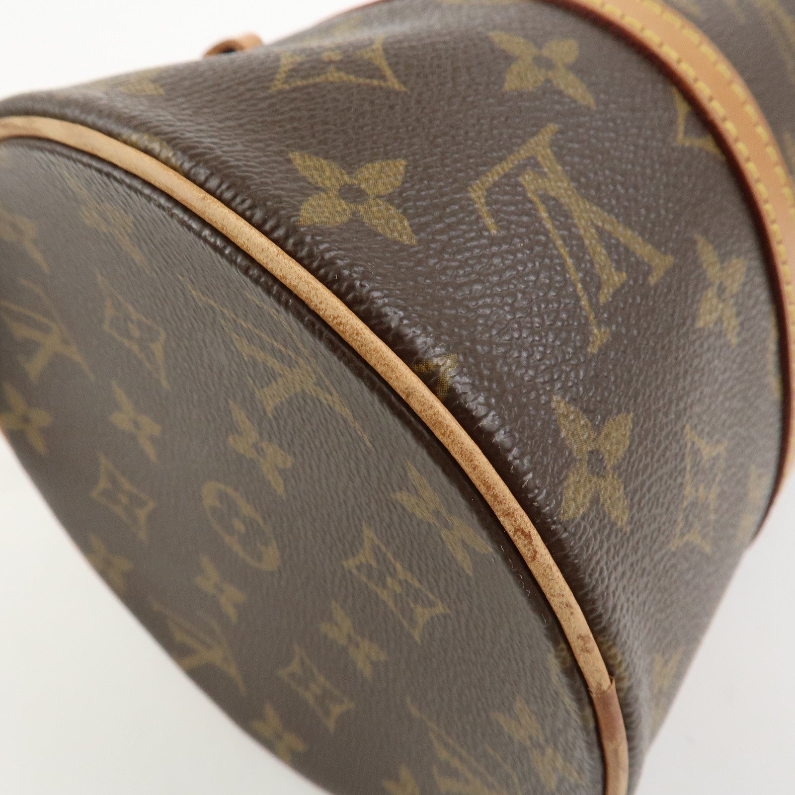 Louis Vuitton Monogram Papillon 30 Hand Bag Brown M51385