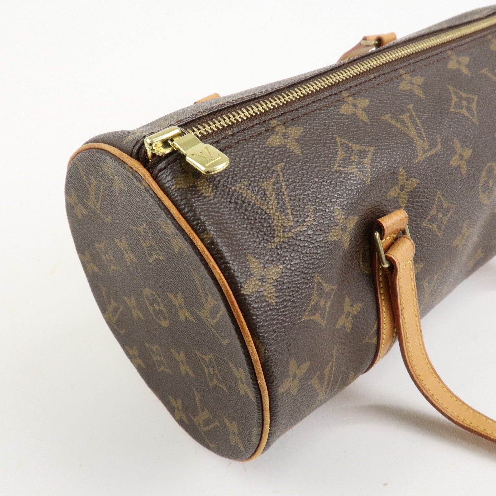 Louis Vuitton Monogram Papillon 30 Hand Bag New Style M51385 Used