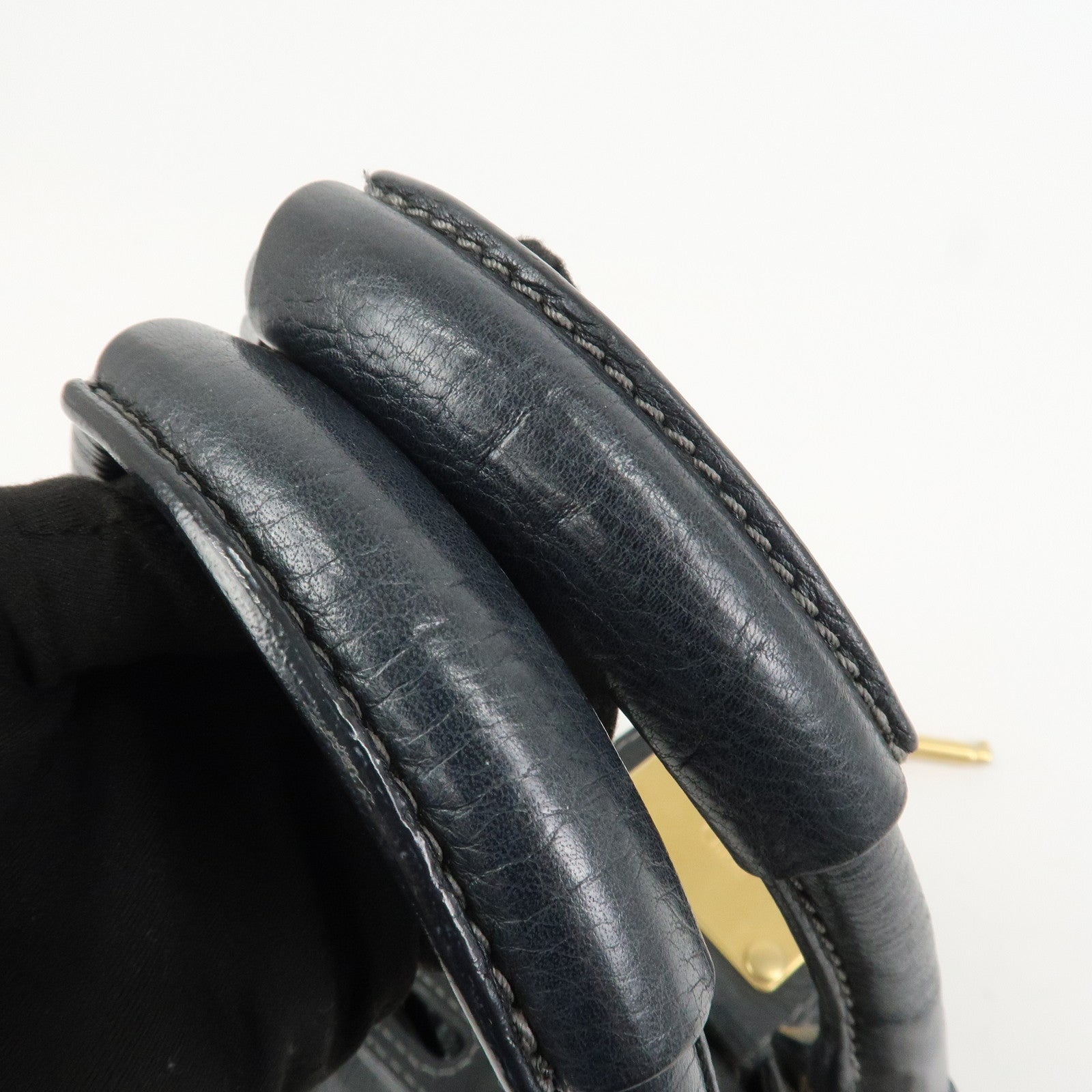 Chloe Paddington Leather Hand Bag Shoulder Bag Black