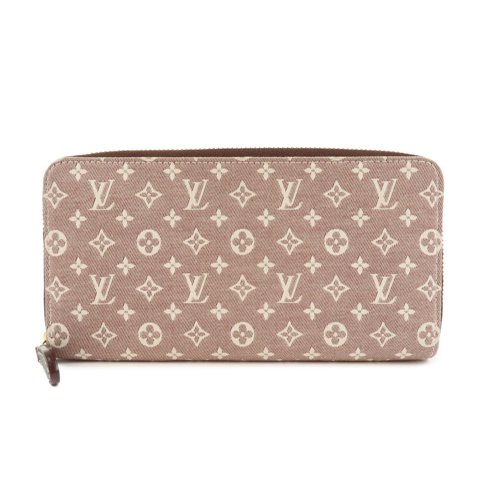 Louis Vuitton Monogram Idylle Zippy Long Wallet Sepia M63011