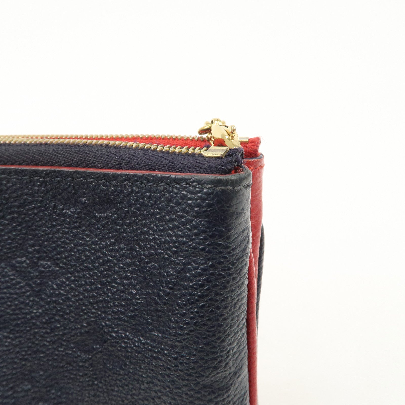 Louis Vuitton Monogram Empreinte Pochette Double Zip M63916 Used