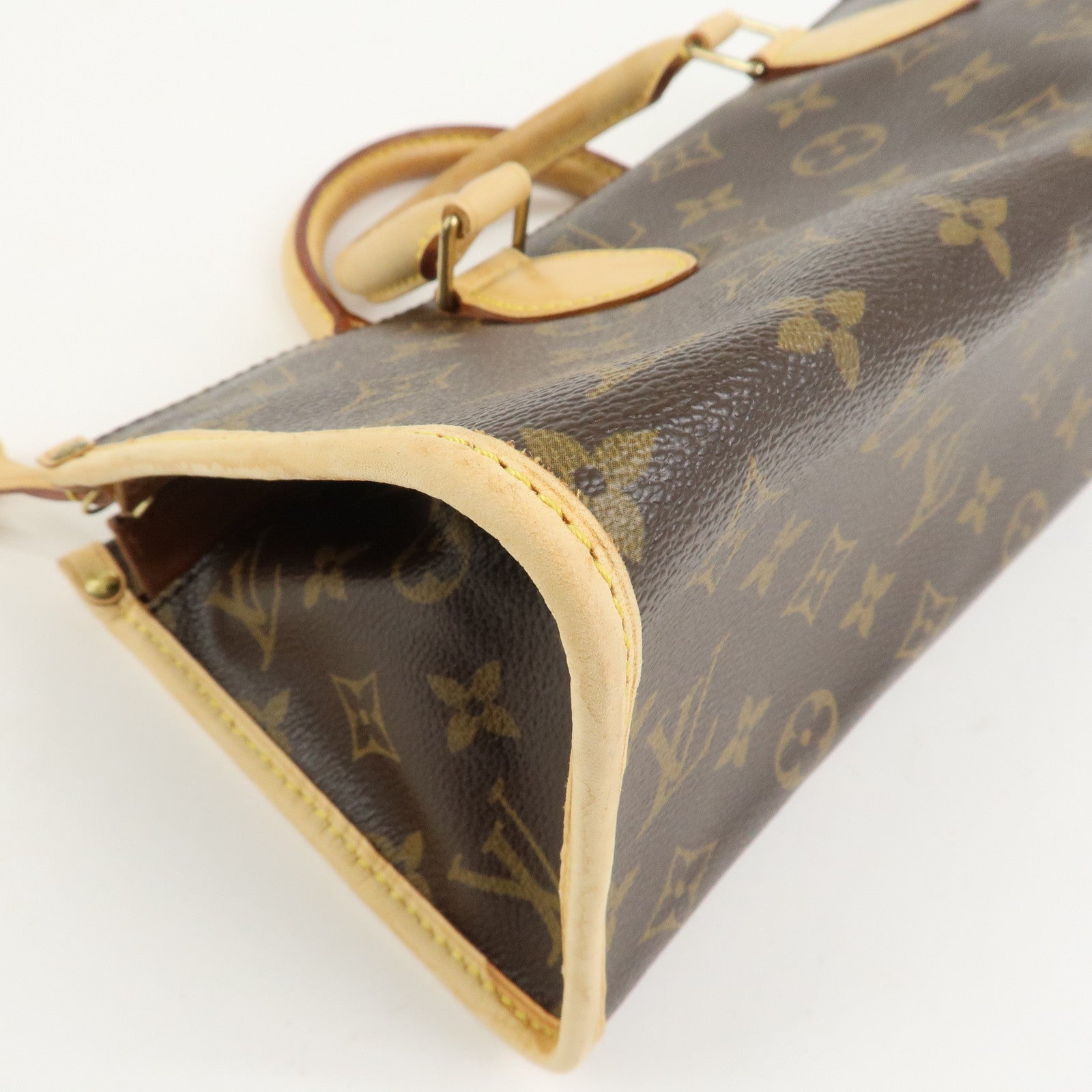 Louis Vuitton Monogram Popincourt Hand Bag Brown M40009