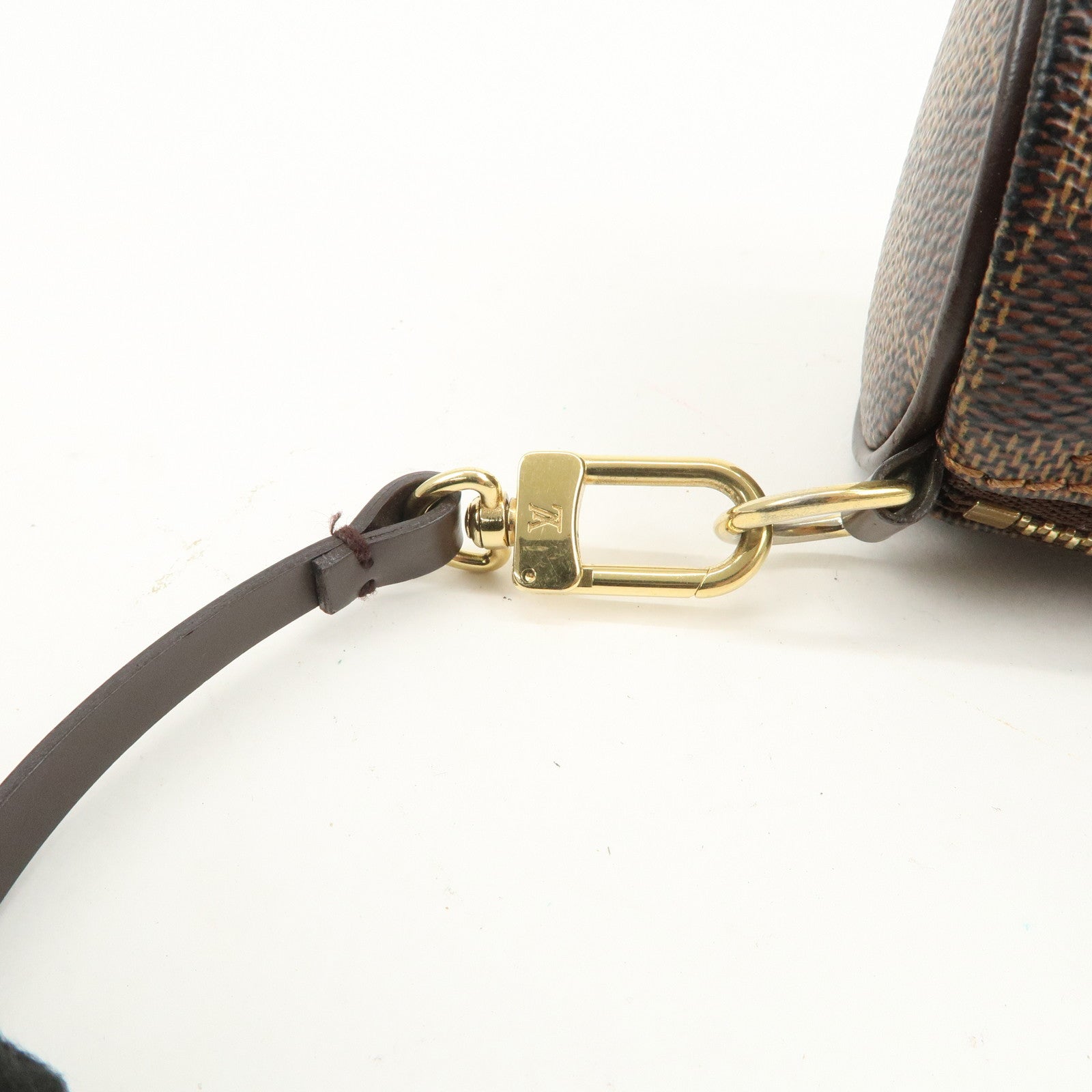 Louis Vuitton Damier Mini Pouch for Papillon Bag Damier Ebene