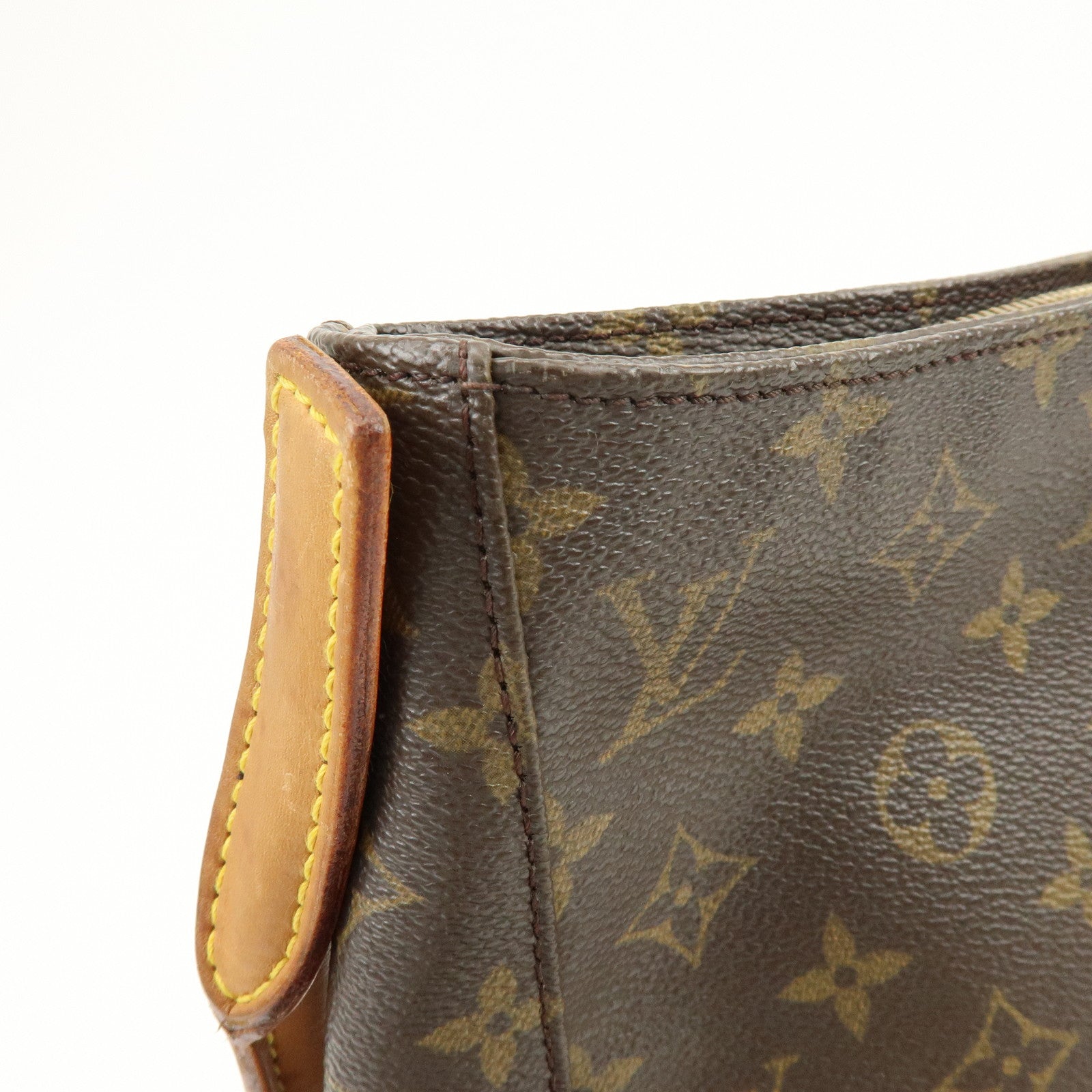 Louis Vuitton Monogram Looping GM Shoulder Bag Brown M51145