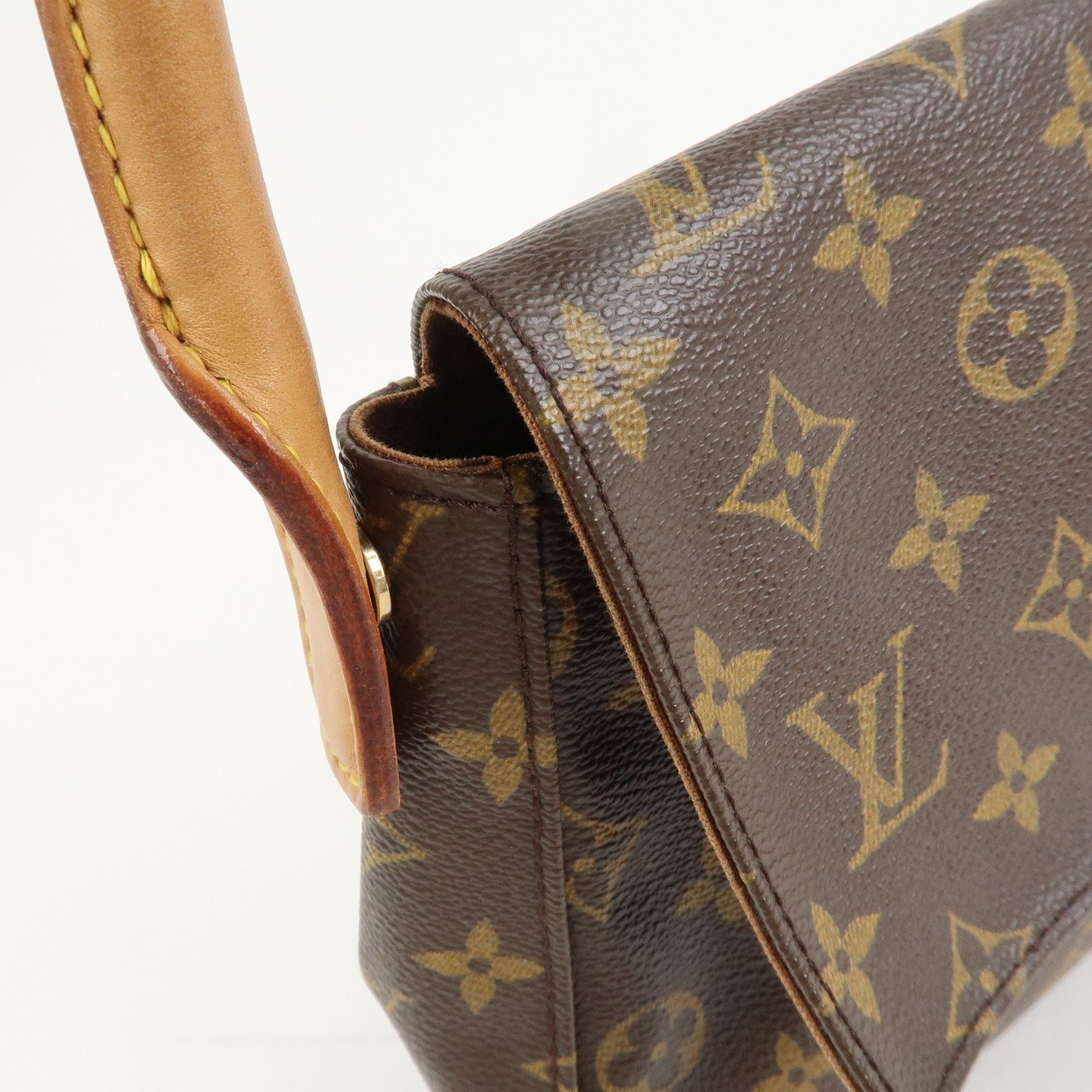Louis Vuitton Monogram Mini Looping Shoulder Bag Brown M51147
